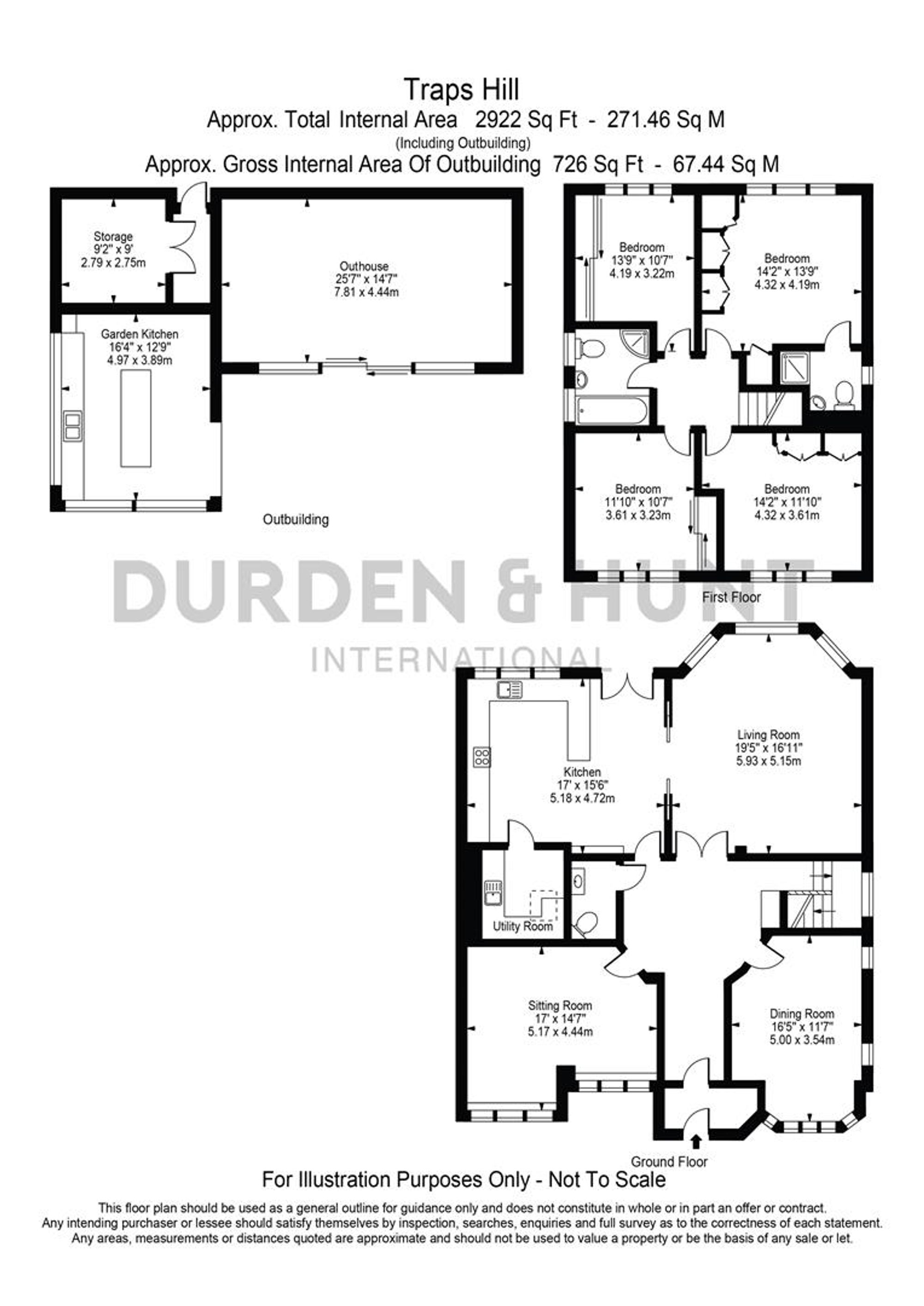 58, Traps Hill, Loughton floorplan