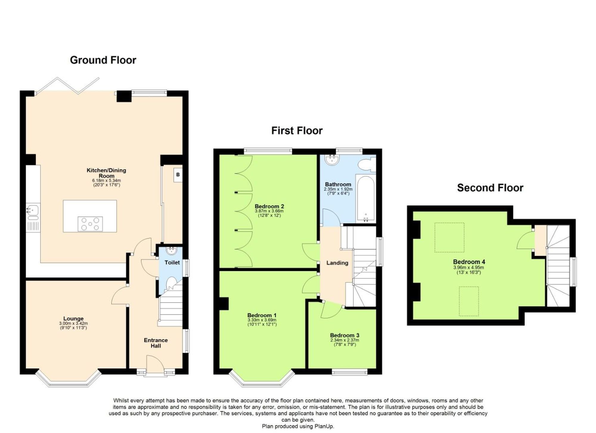 32 Three Arches Avenue, Cardiff floorplan