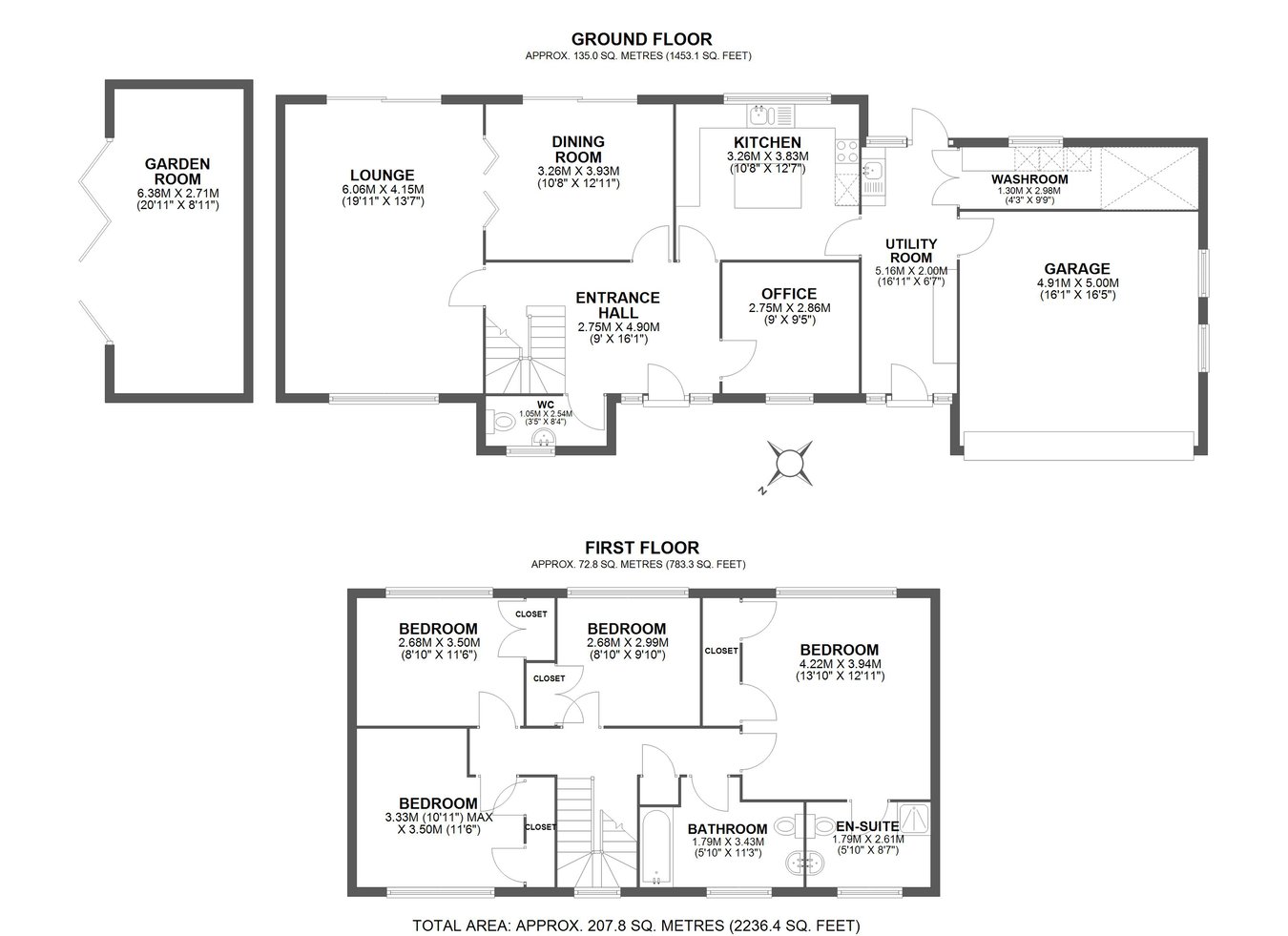1, Sutton Acres, Bishop's Stortford floorplan