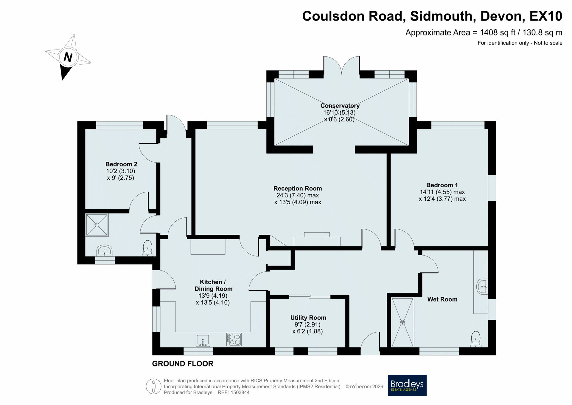 8, Coulsdon Road, Devon floorplan