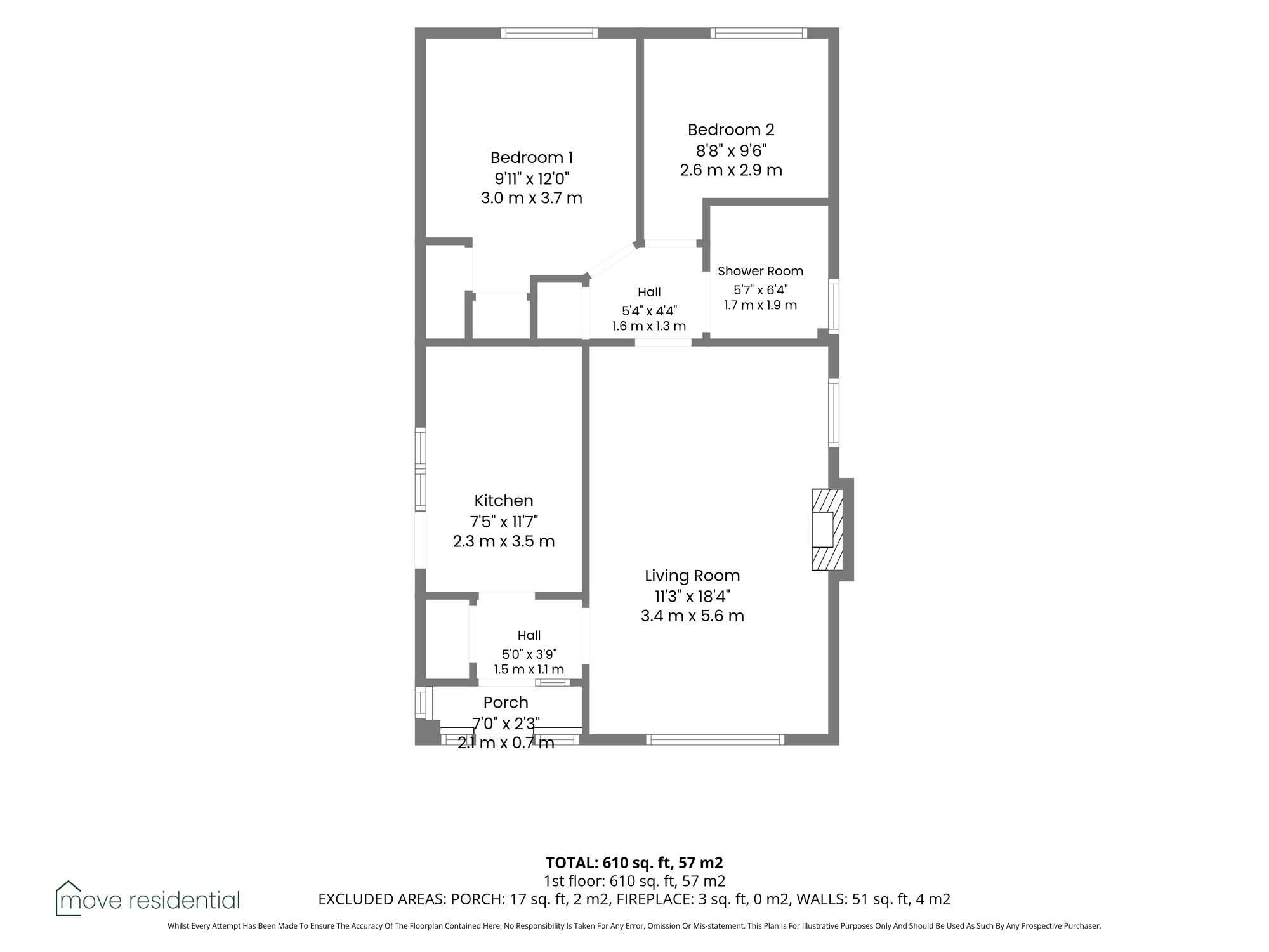38 Baldwin Avenue, Liverpool floorplan