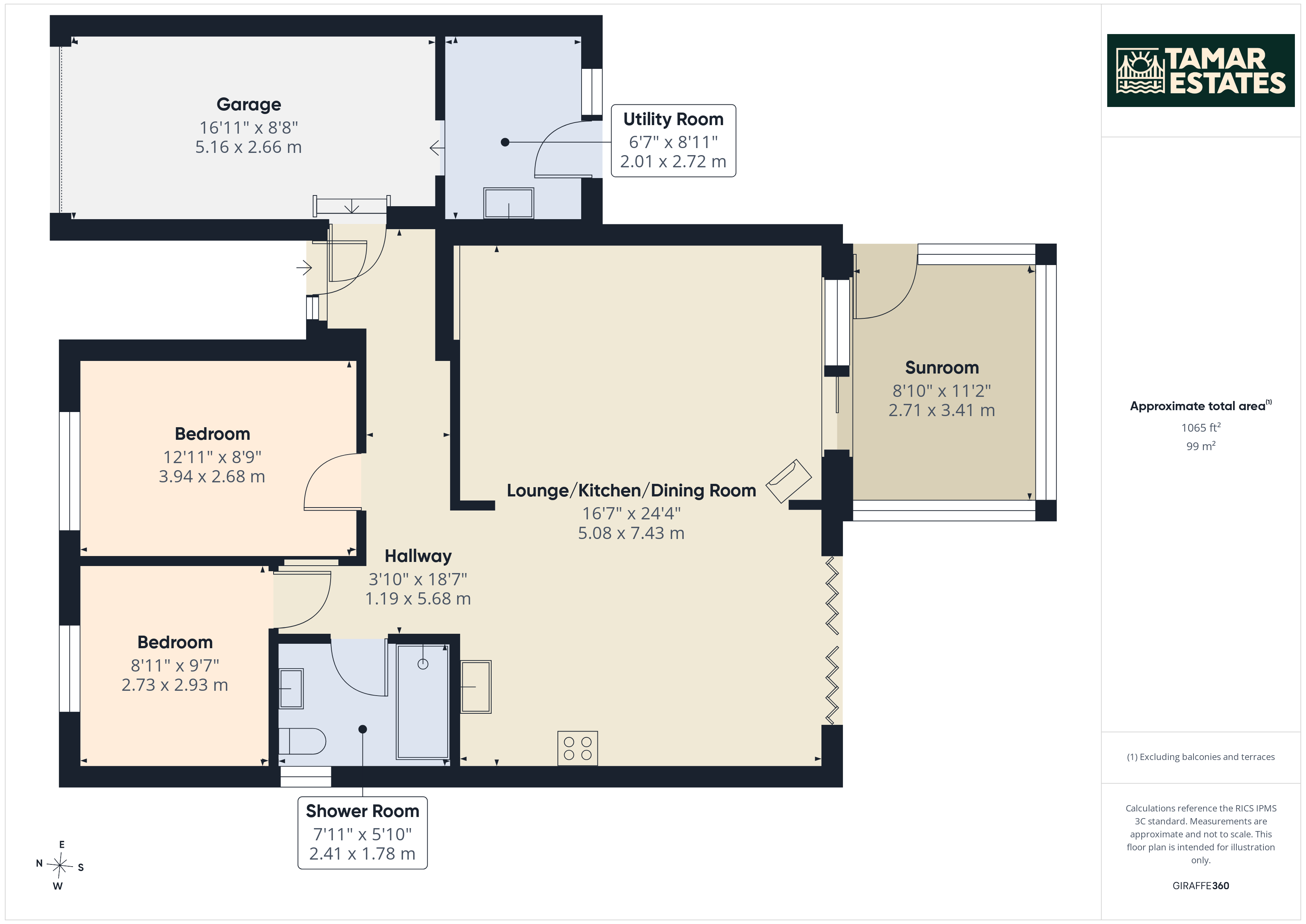 Trecarne, Cornwall floorplan