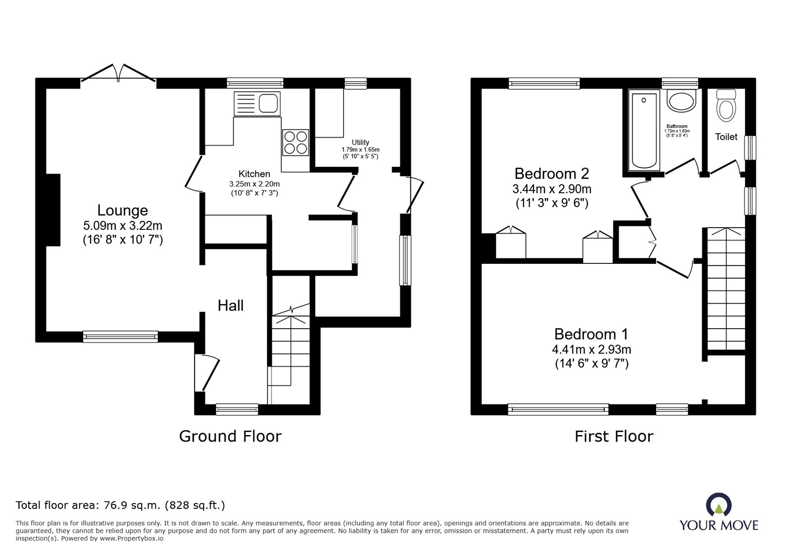 33, Elmham Road, South Yorkshire floorplan