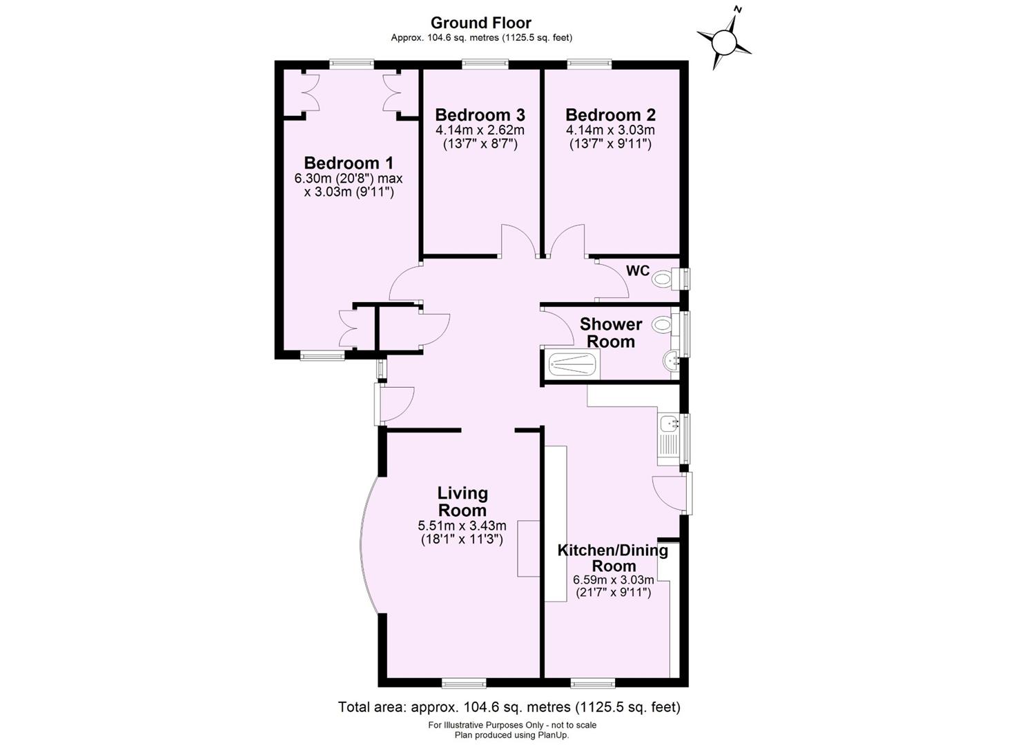 3, The Village, York floorplan