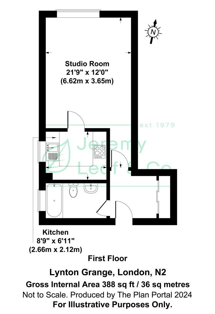 Lynton Grange, Fortis Green, East Finchley floorplan