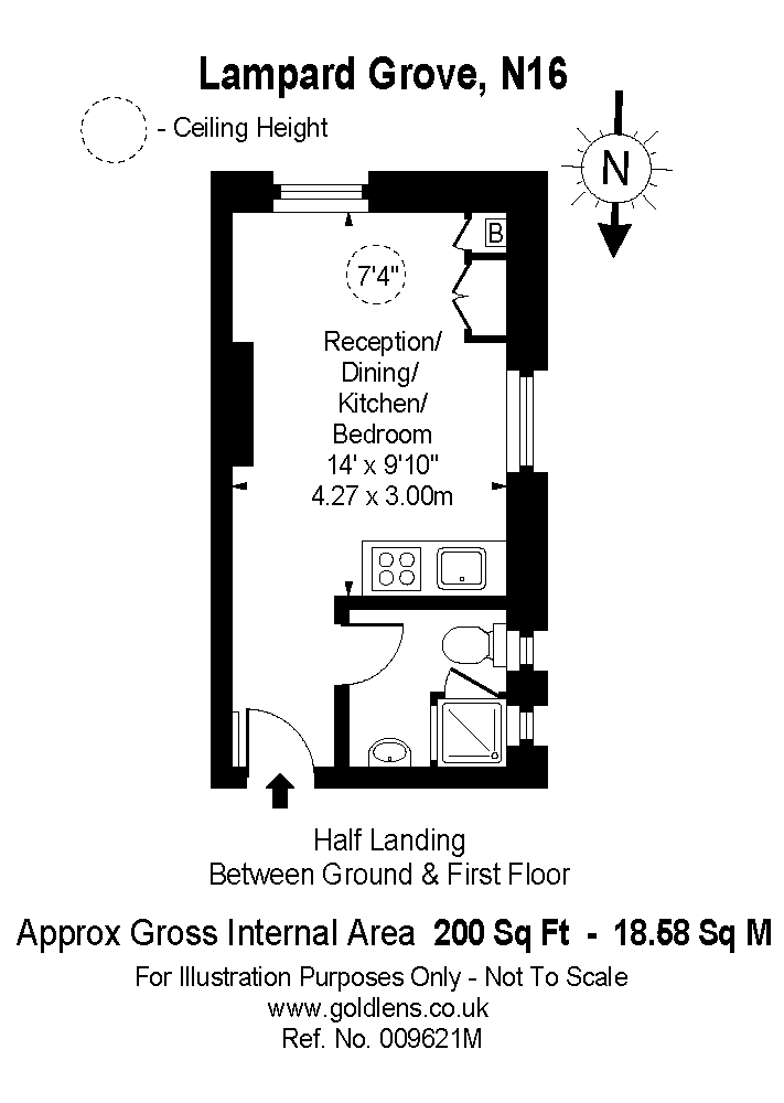 0 Bedrooms Studio for sale in Lampard Grove, Stoke Newington, London N16