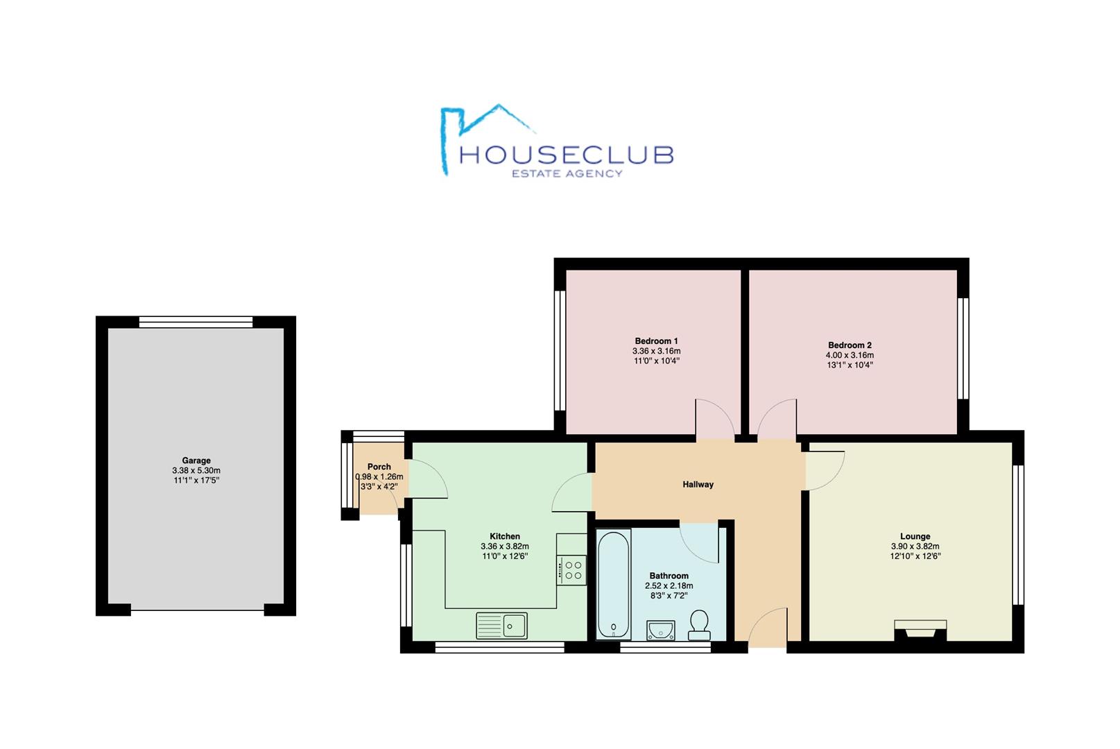 28, Walker Grove, Morecambe floorplan