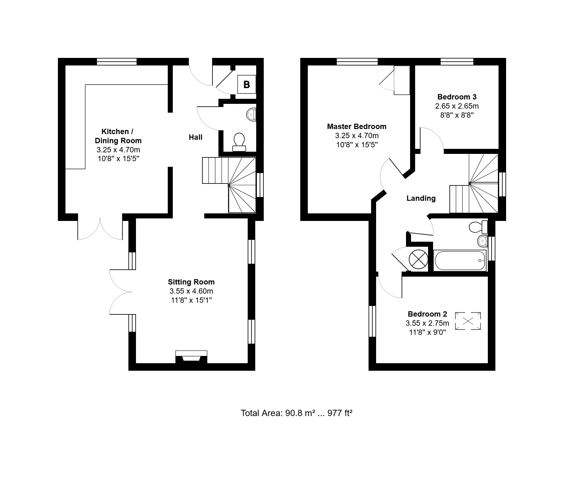 Holly Cottage, 29B Low Road, King's Lynn floorplan