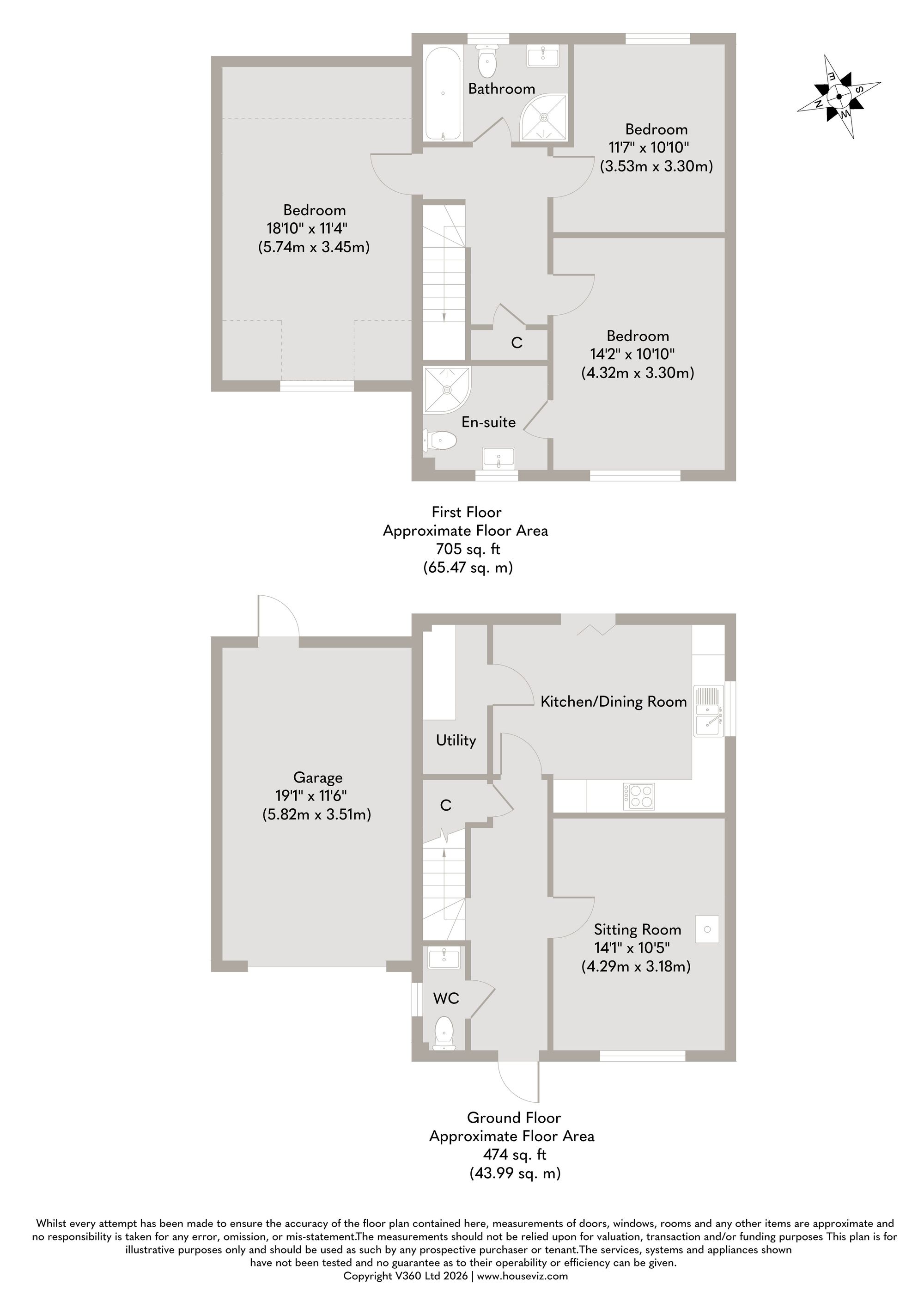 4 Cornflower Way, Thetford floorplan