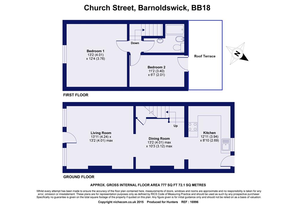 2 Bedrooms Terraced house for sale in Church Street, Barnoldswick BB18