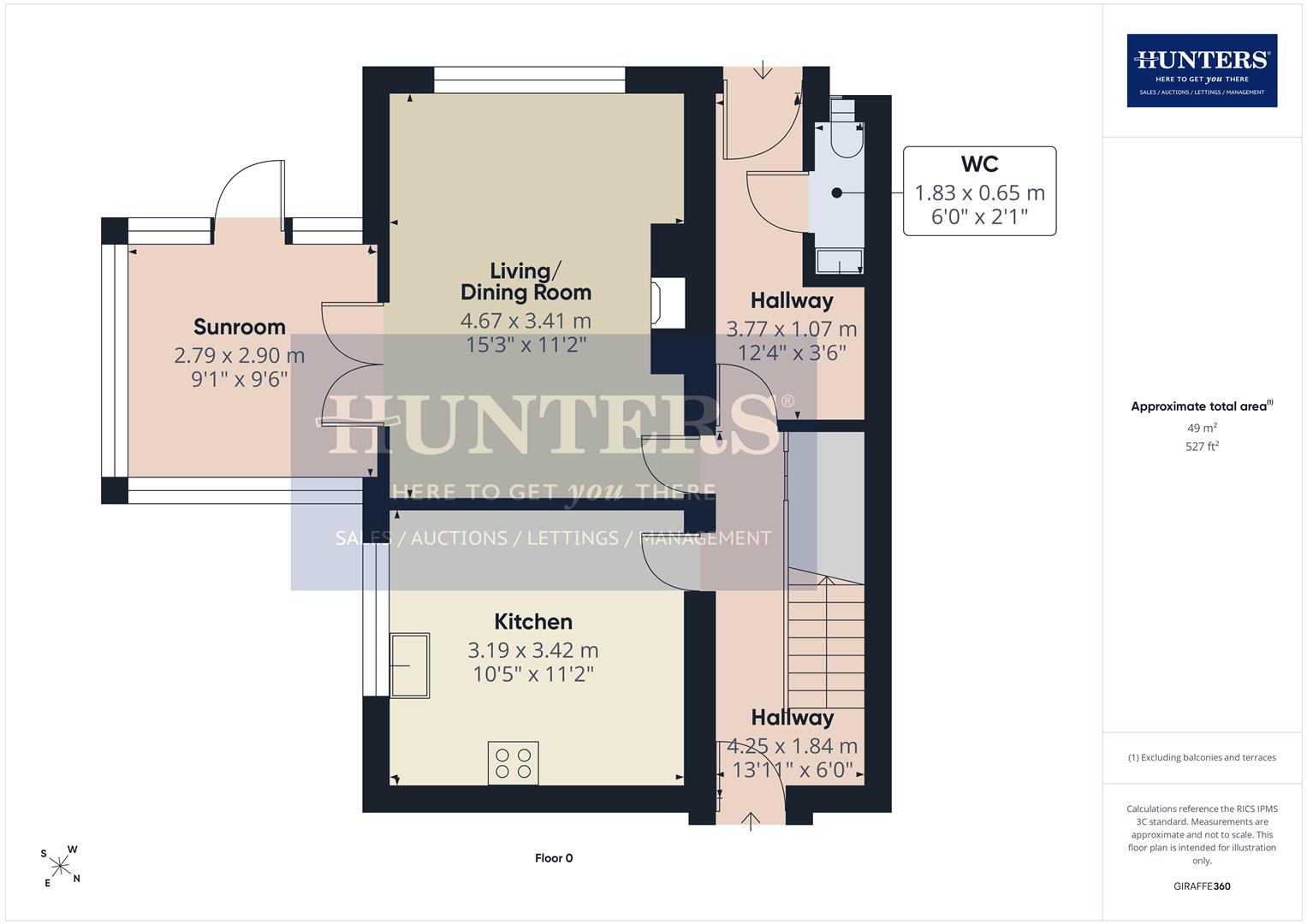 21, St. Peters View, Sunderland floorplan