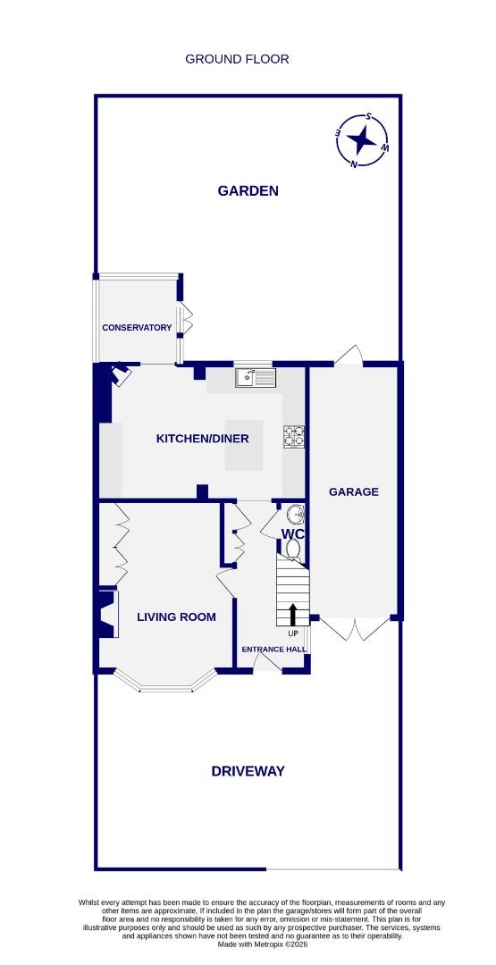 16, Lesley Avenue, York floorplan