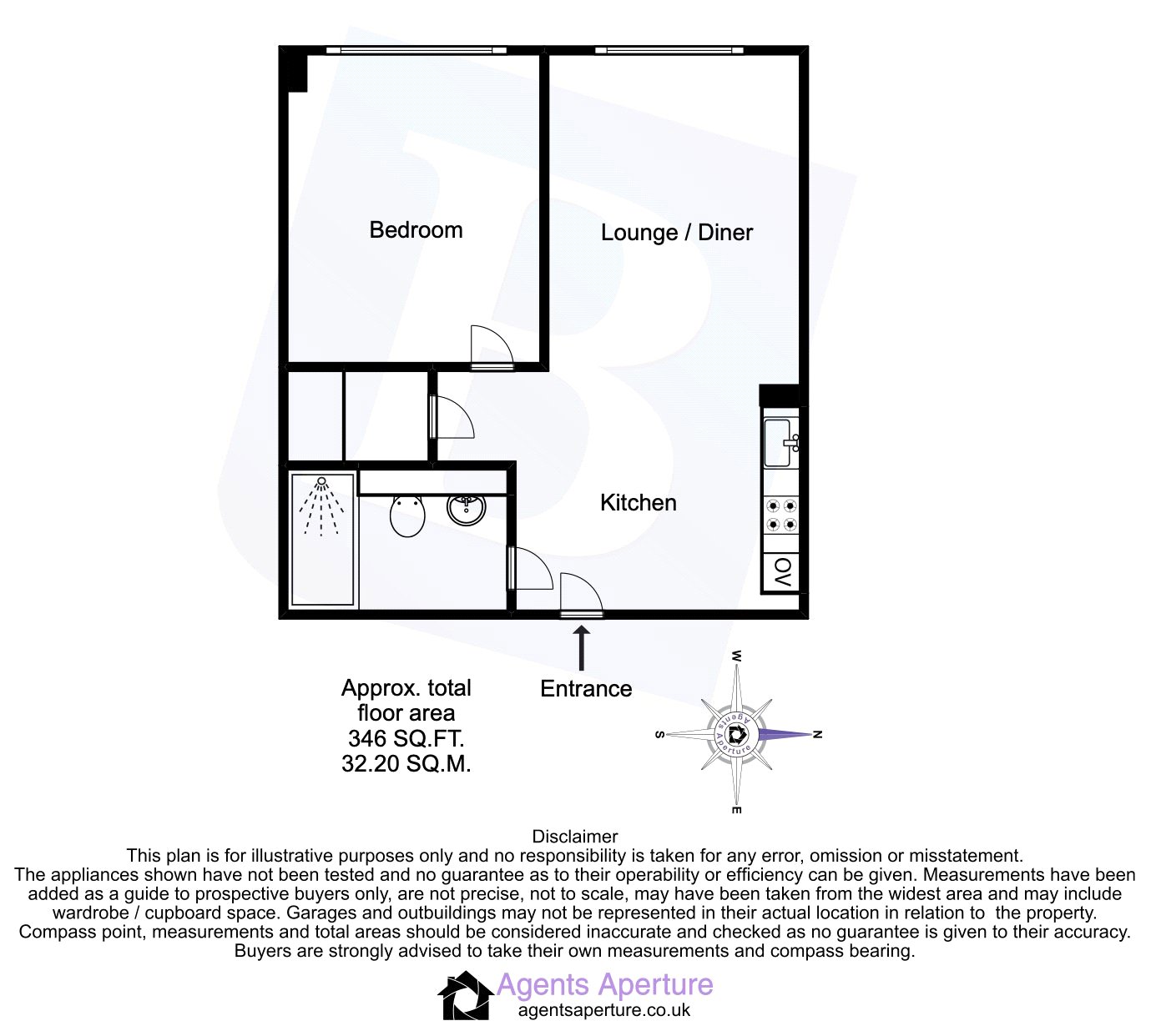 Flat 29, Papermill House, 363, South Street, Romford floorplan