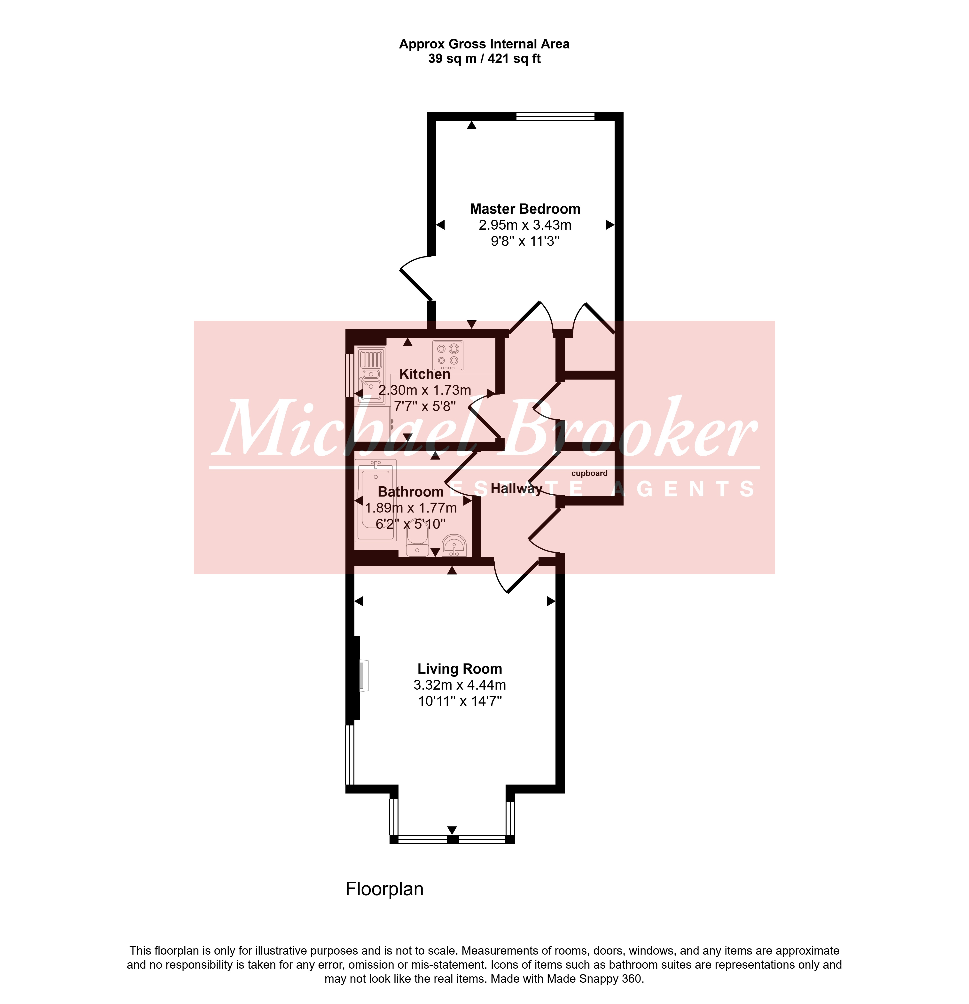 1 Hillside,, Crowborough Hill, East Sussex floorplan