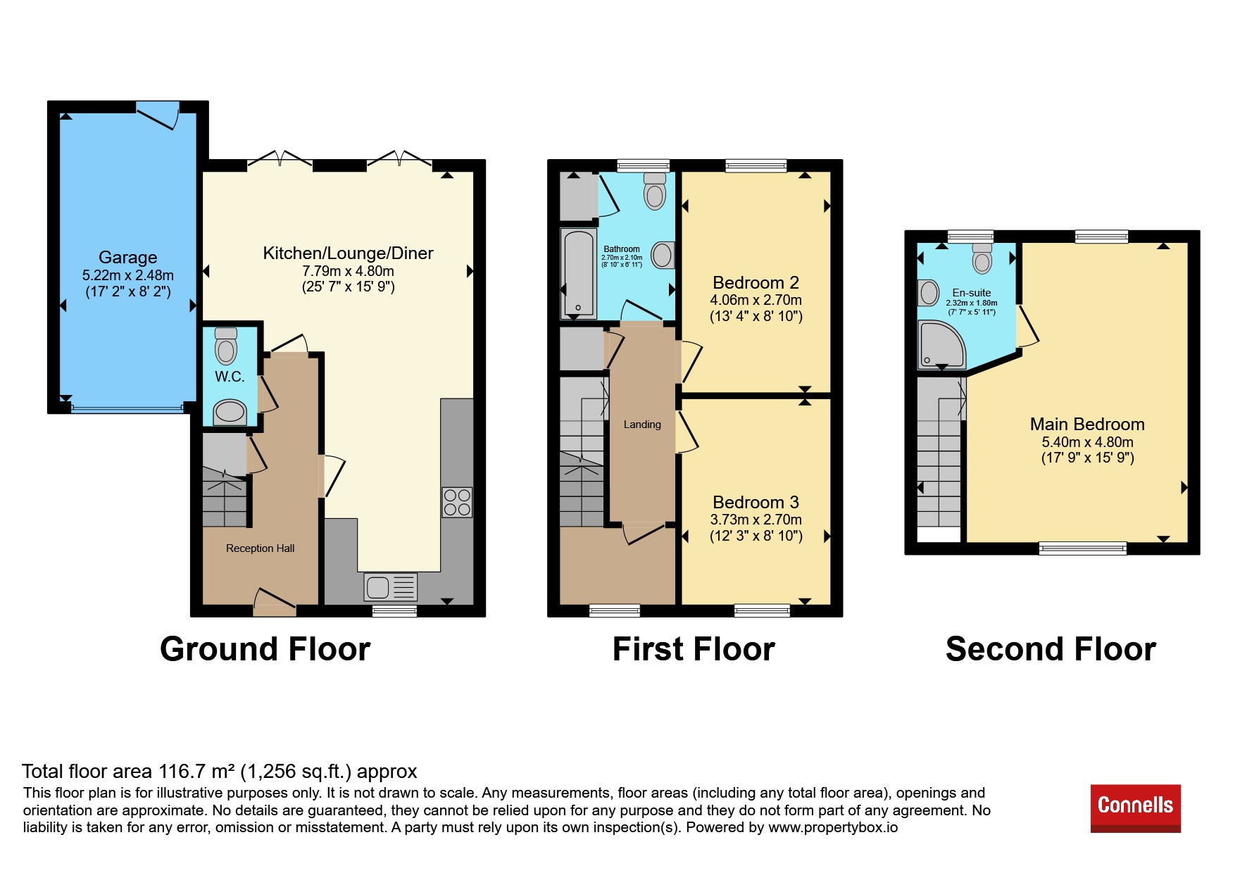 38, Outfield Close, Corby floorplan