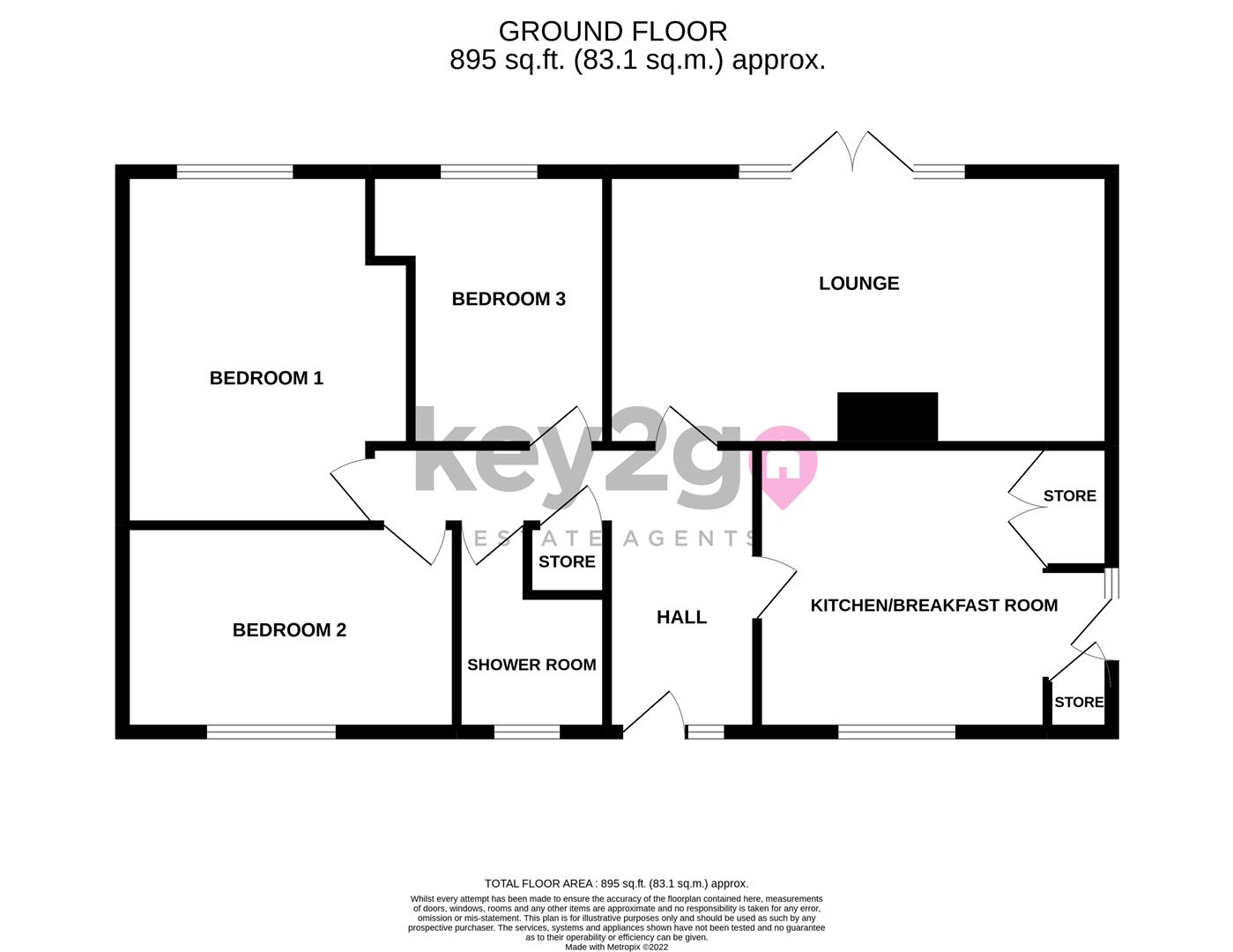 High Street, Mosborough, Sheffield S20, 3 bedroom detached bungalow for