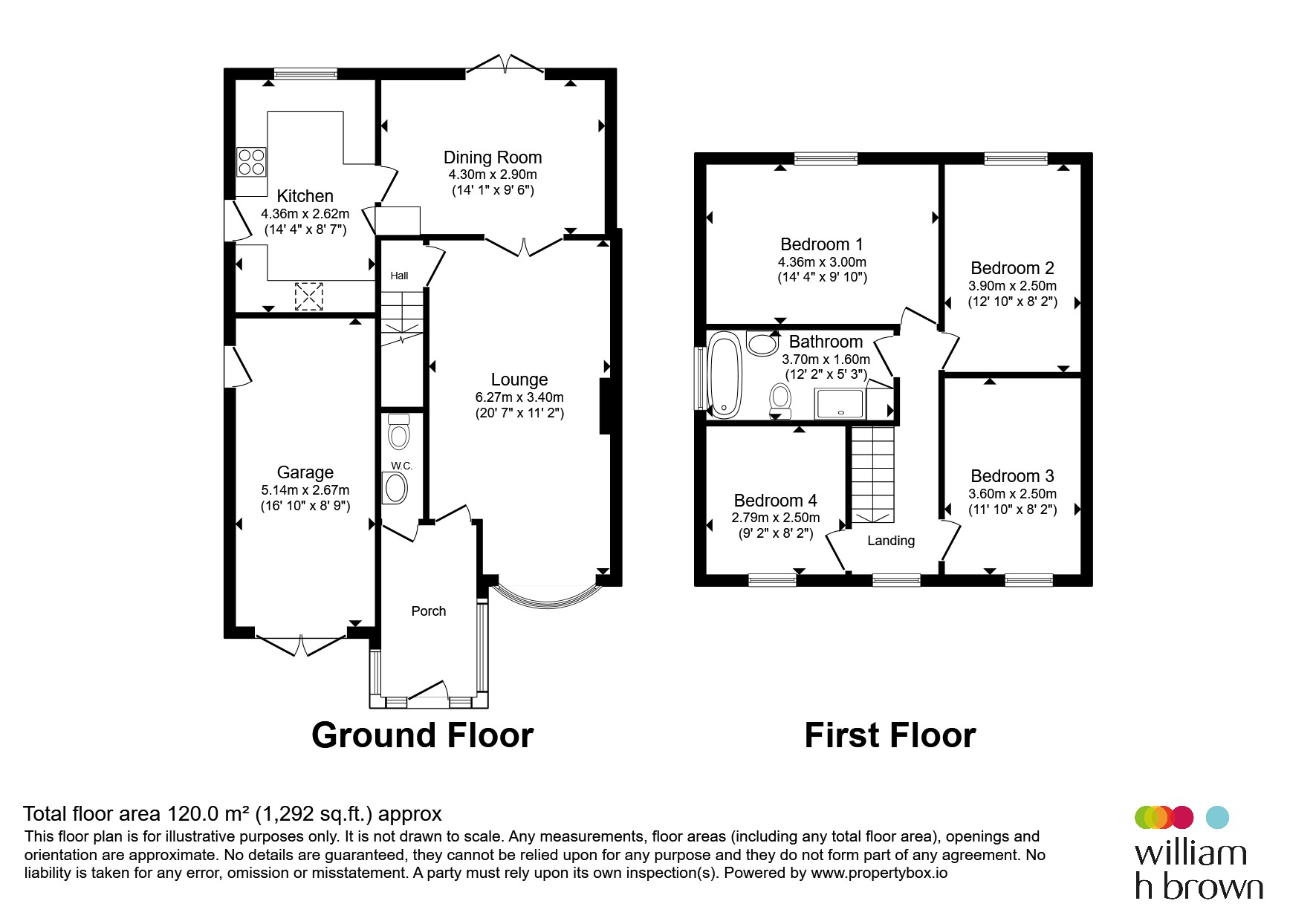 44, Honey Close, Chelmsford floorplan