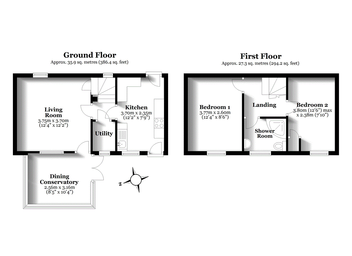 2, The Hollow, Stanwick floorplan