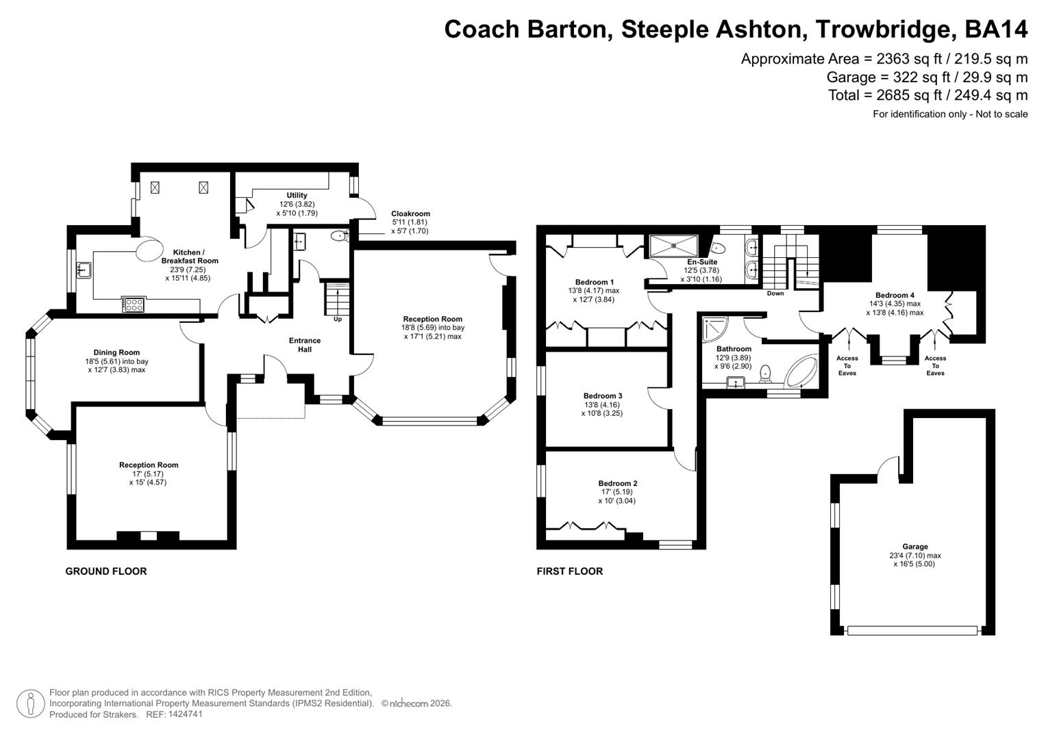 2A, Coach Barton, Trowbridge floorplan