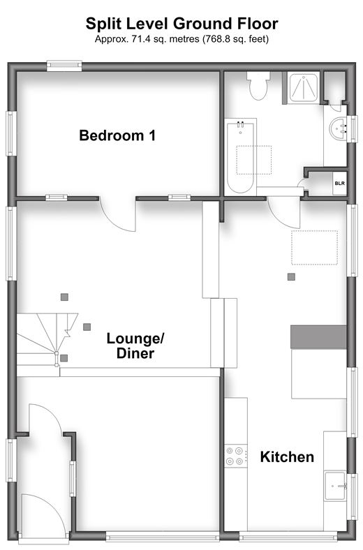 Front Street Ringwould, Deal floorplan