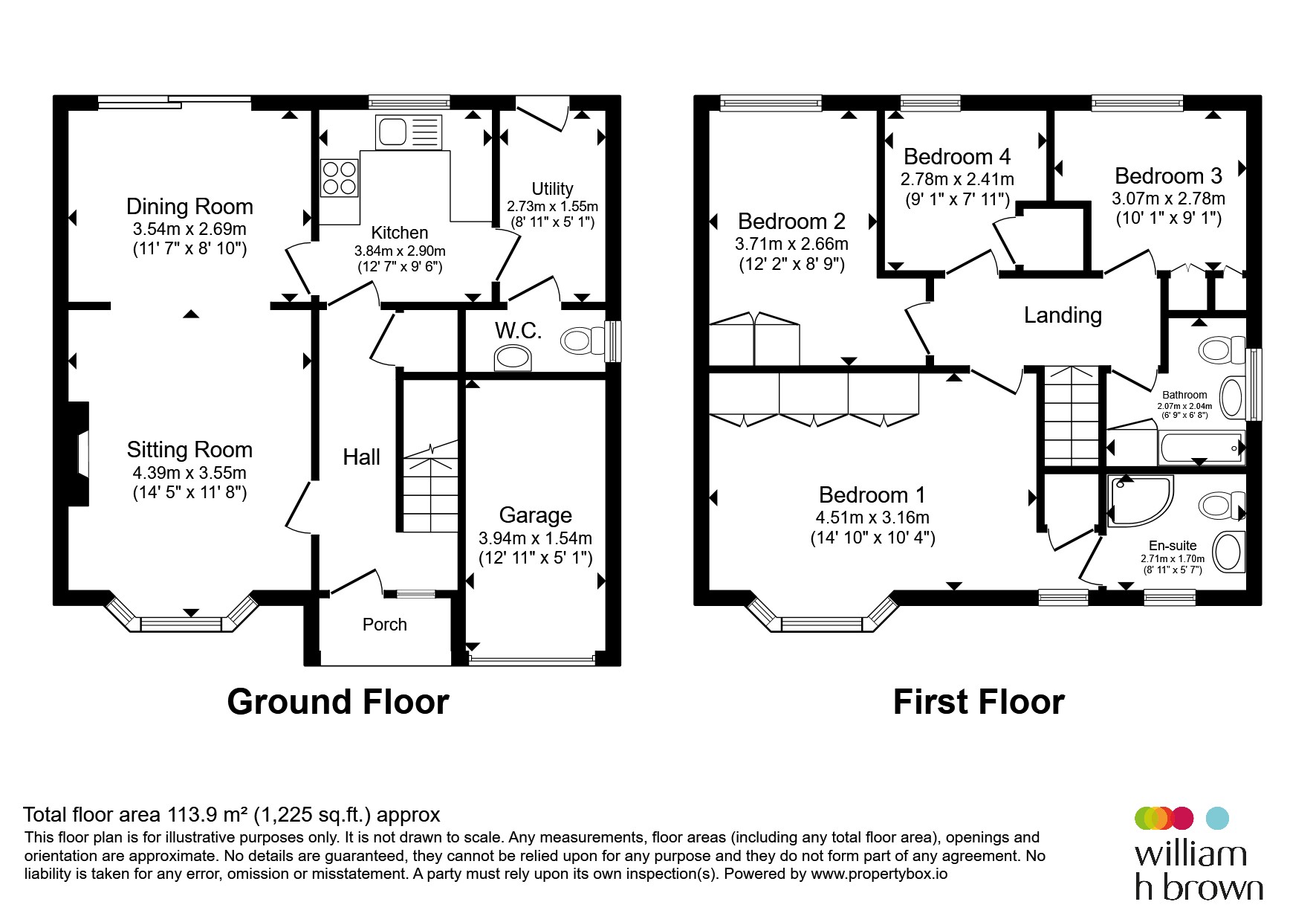 21, Donne Close, Kettering floorplan