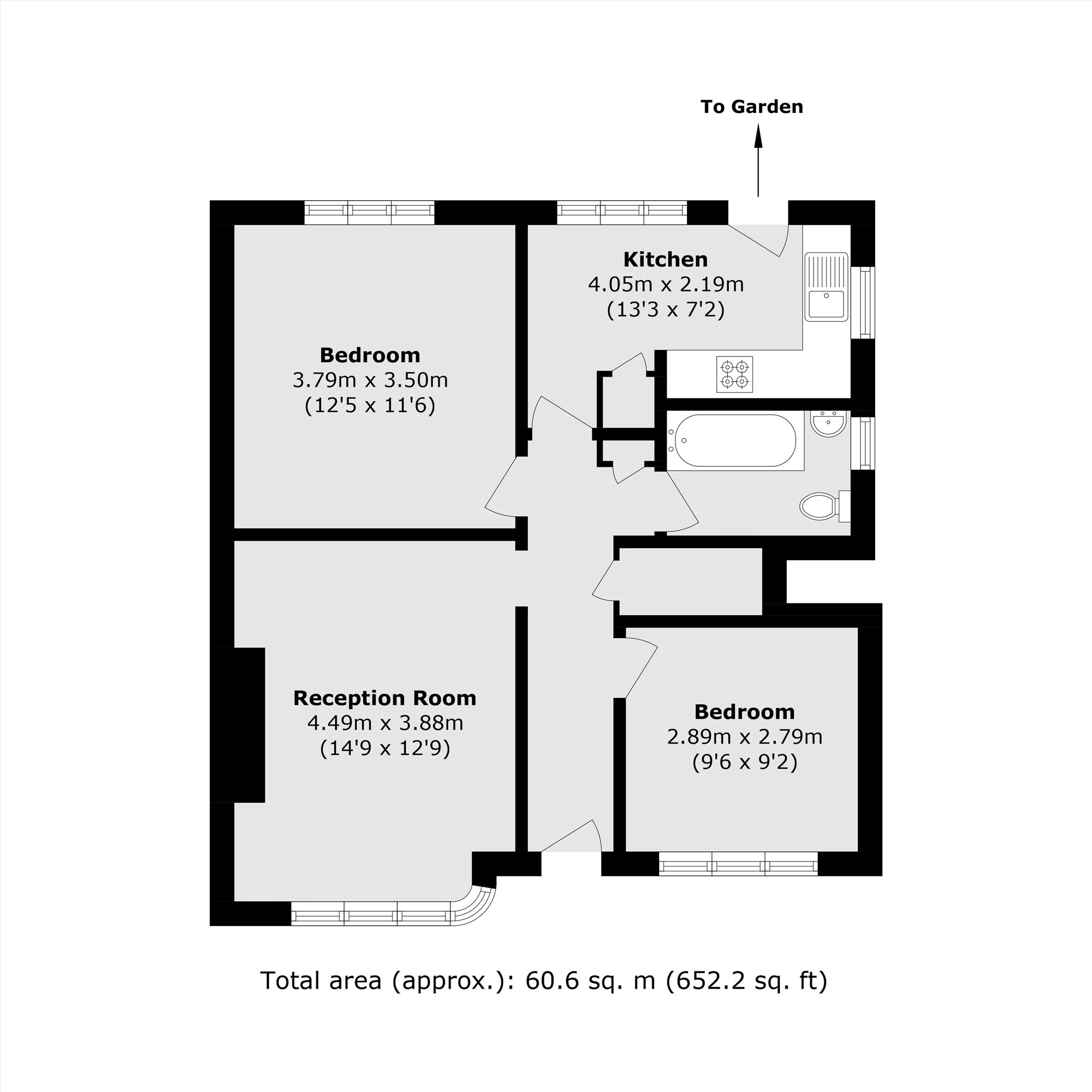 170, Coombe Lane, London floorplan