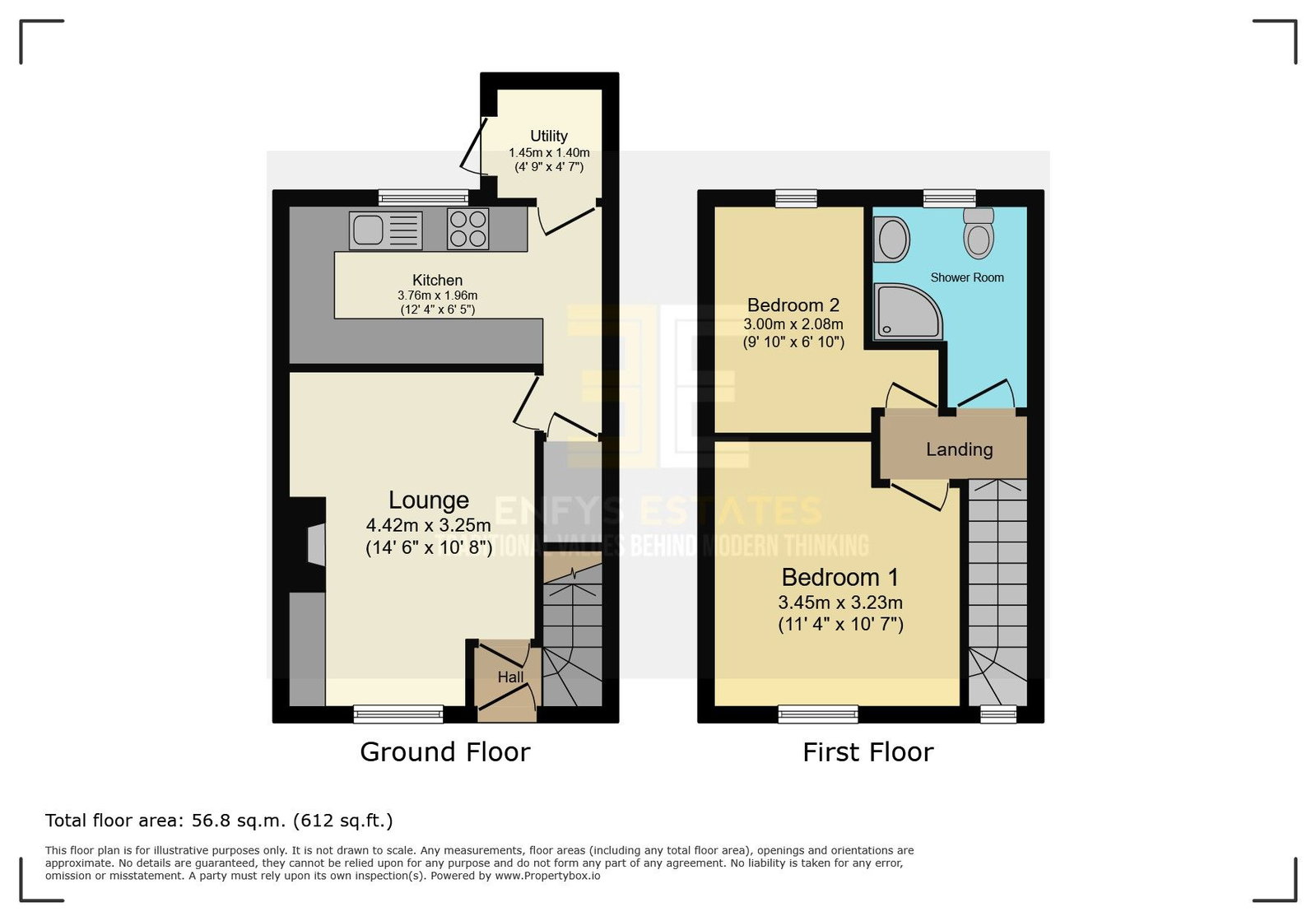 Minafon,3, Bryn Road, Llanfairfechan floorplan