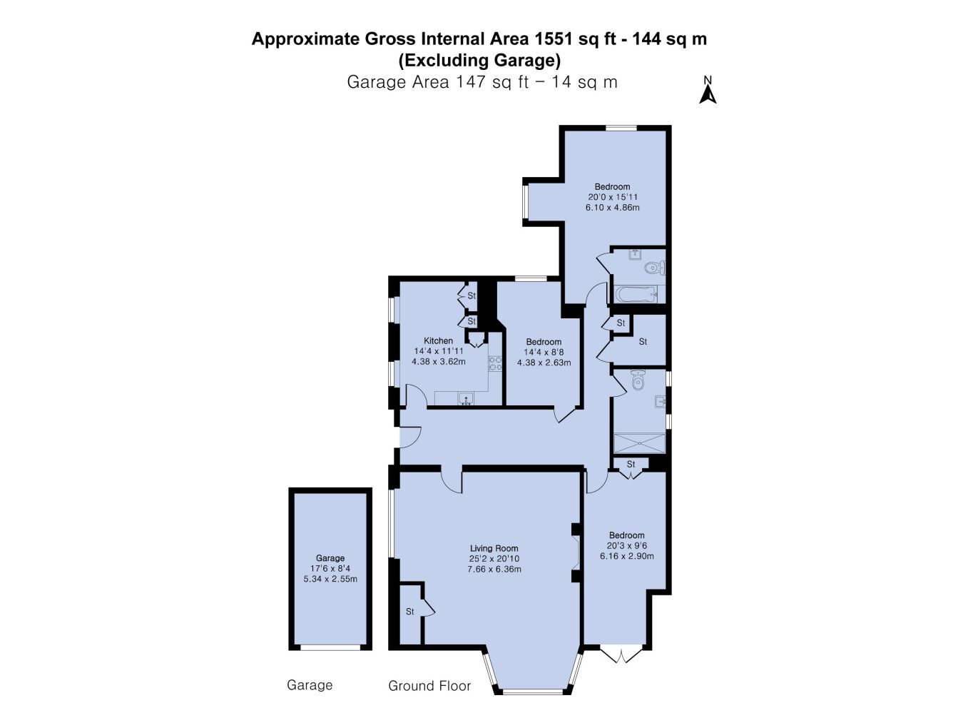 St Elmo,Flat 1, Middle Lincombe Road, Torquay floorplan
