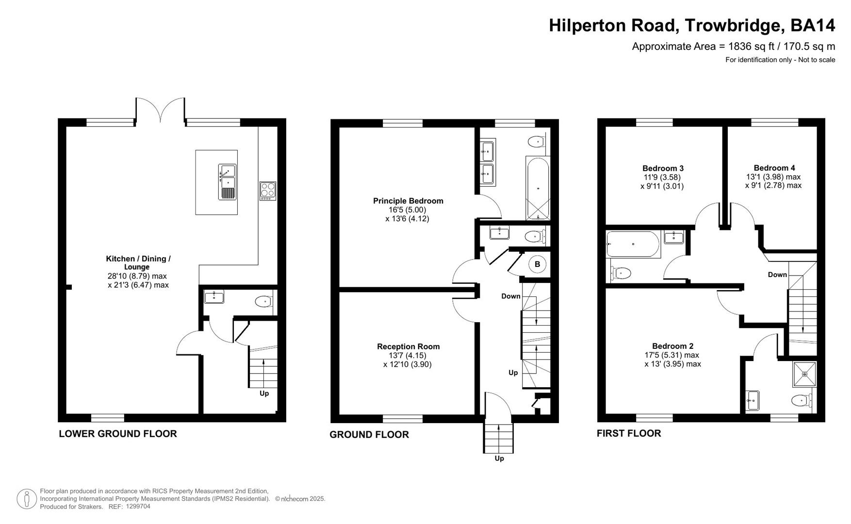 1 Hilbury Court, Hilperton Road, Trowbridge floorplan