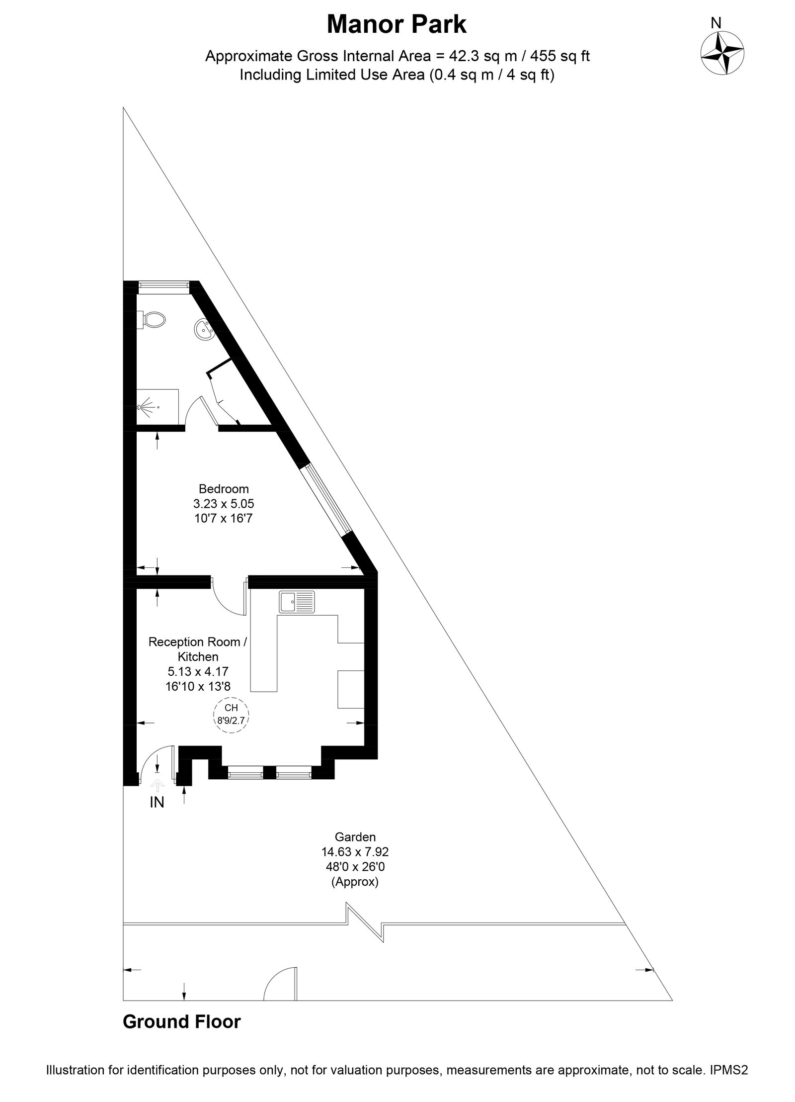 127a, Manor Park, London floorplan