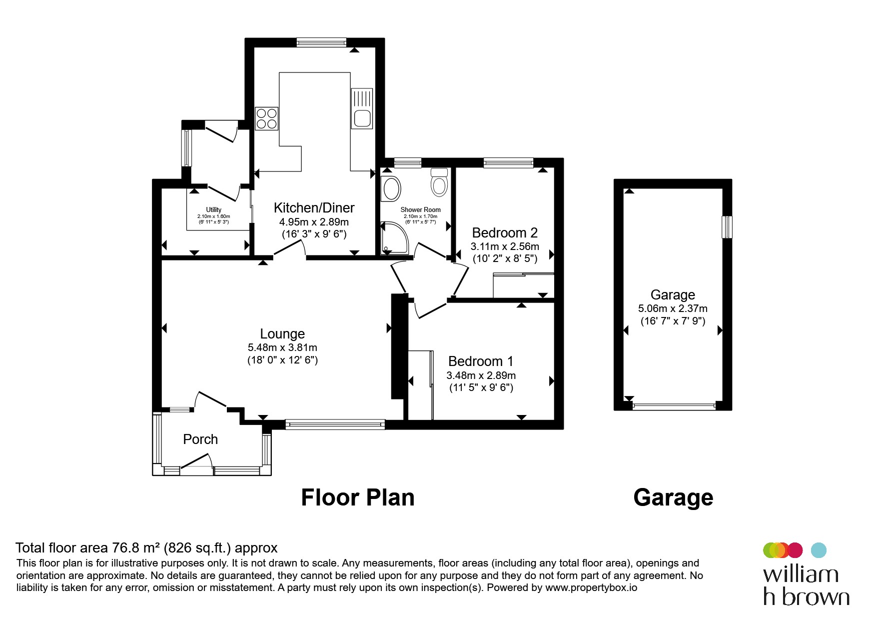 10, Sandcliffe Road, Grantham floorplan