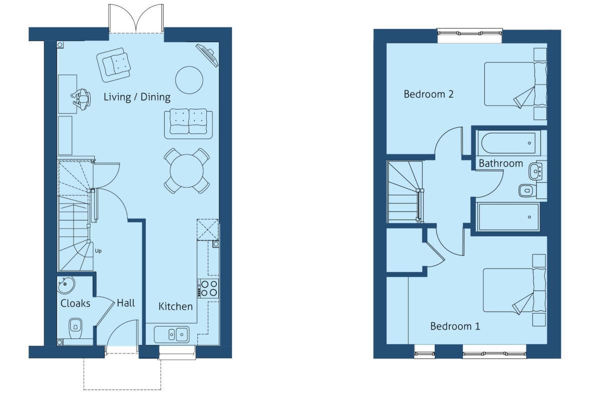 Plot 34, Legion Way, Okehampton floorplan