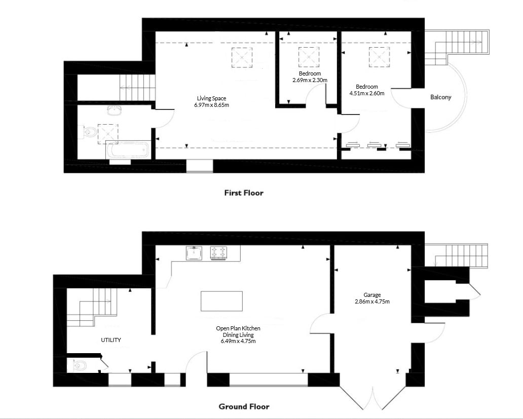 The Old Livery, Old School Lane, Barnstaple floorplan