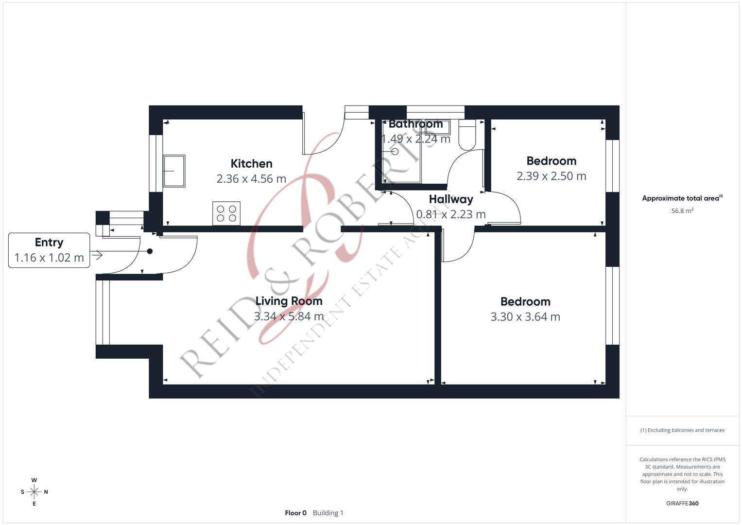 6, Westway, Wrexham floorplan