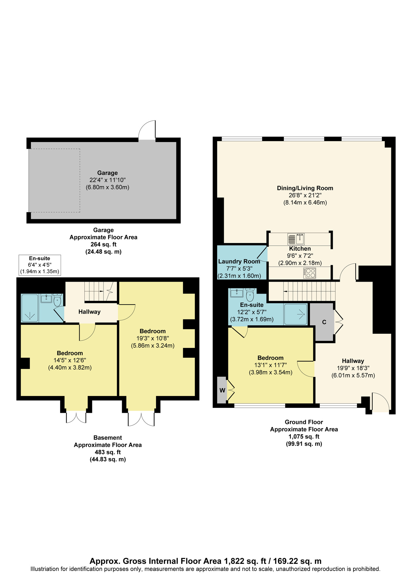 Flat 1, Leeds floorplan