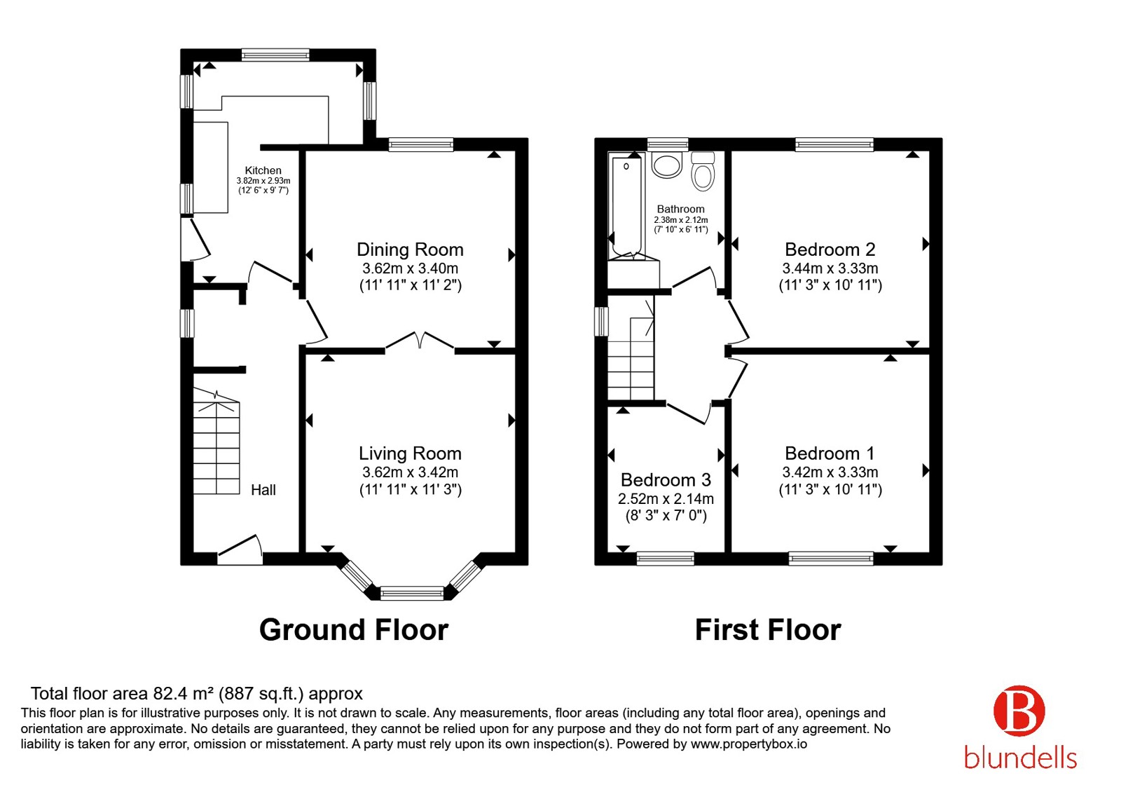 25, St. Ursulas Road, South Yorkshire floorplan