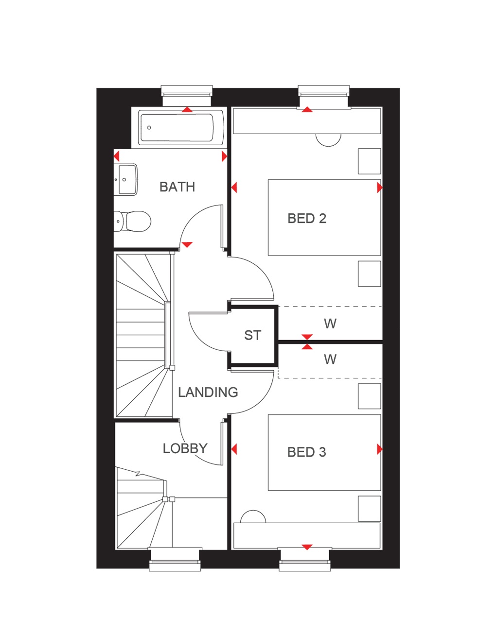 at Glynn Road, Peacehaven BN10, 3 bedroom terraced house for