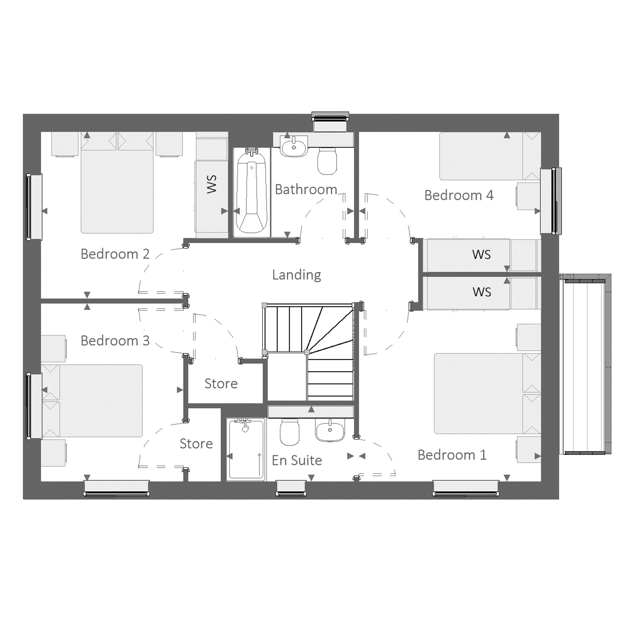 95, Durham Road, Wolsingham floorplan