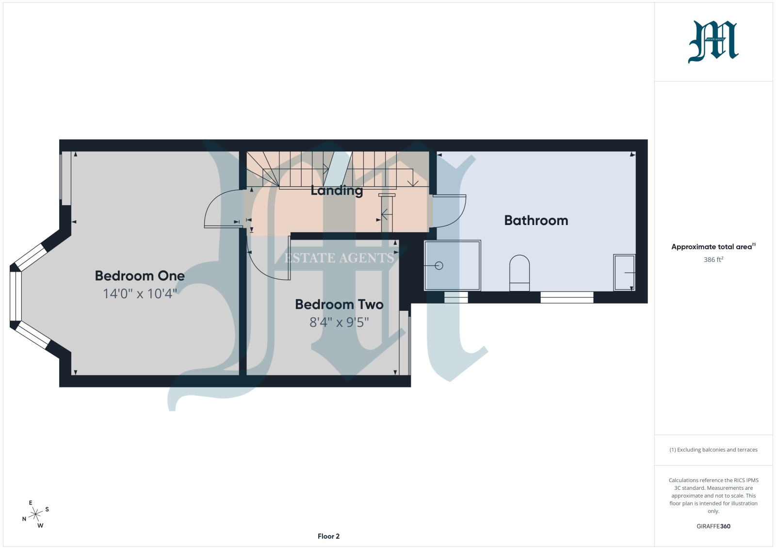 4 Penare Terrace, Penzance floorplan