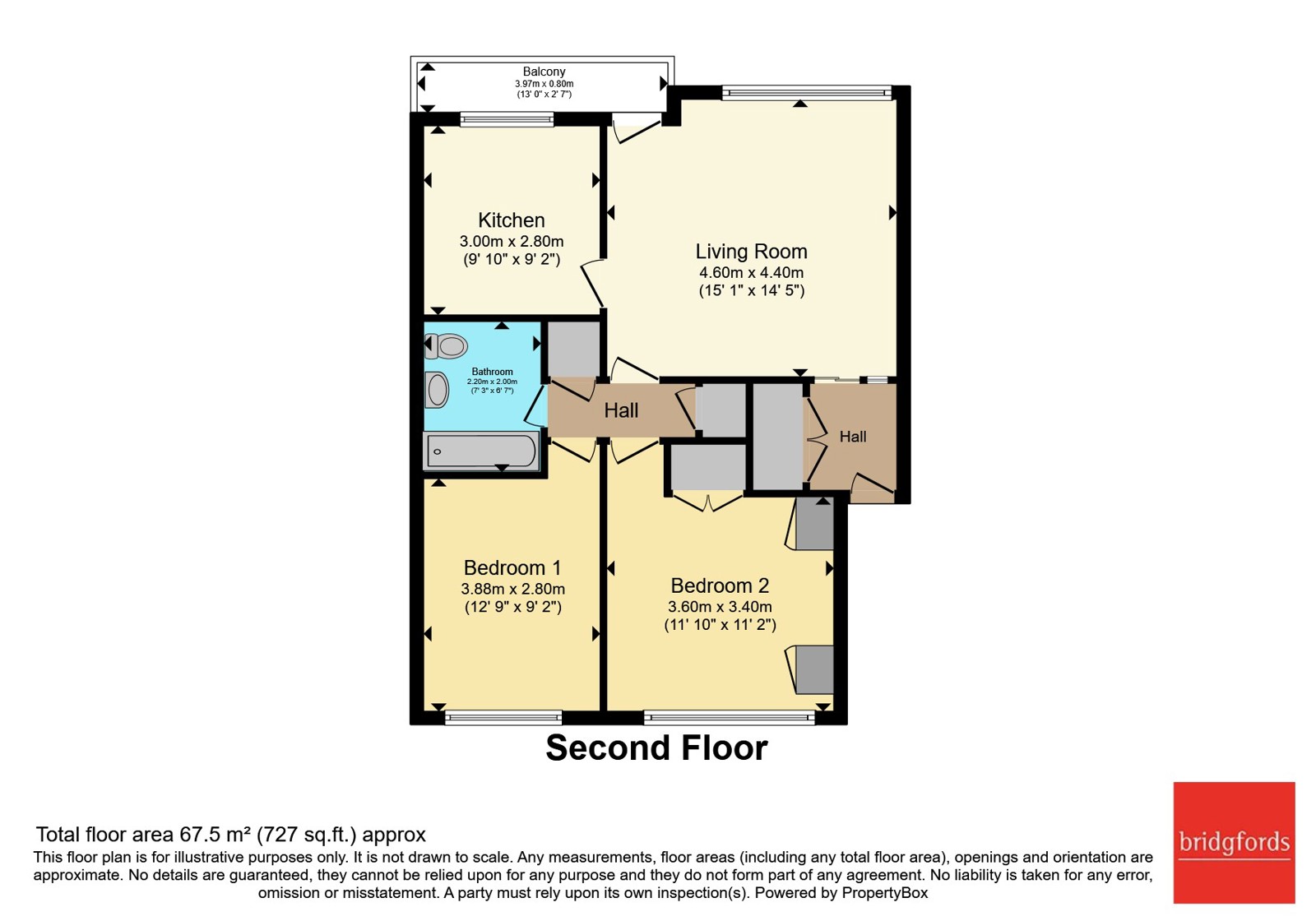 Edge Lane, Greater Manchester floorplan