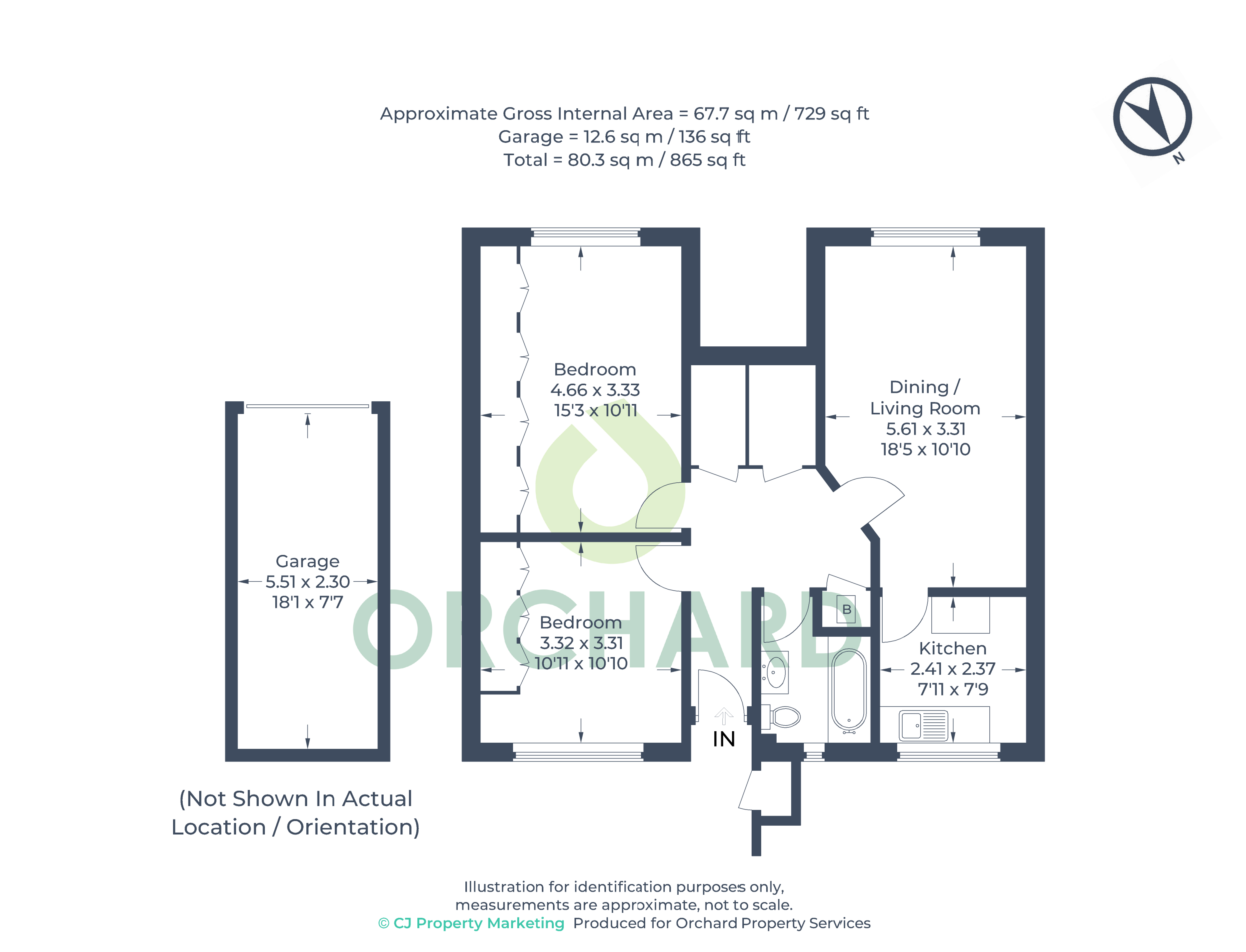 42, Milton Road, Middlesex floorplan