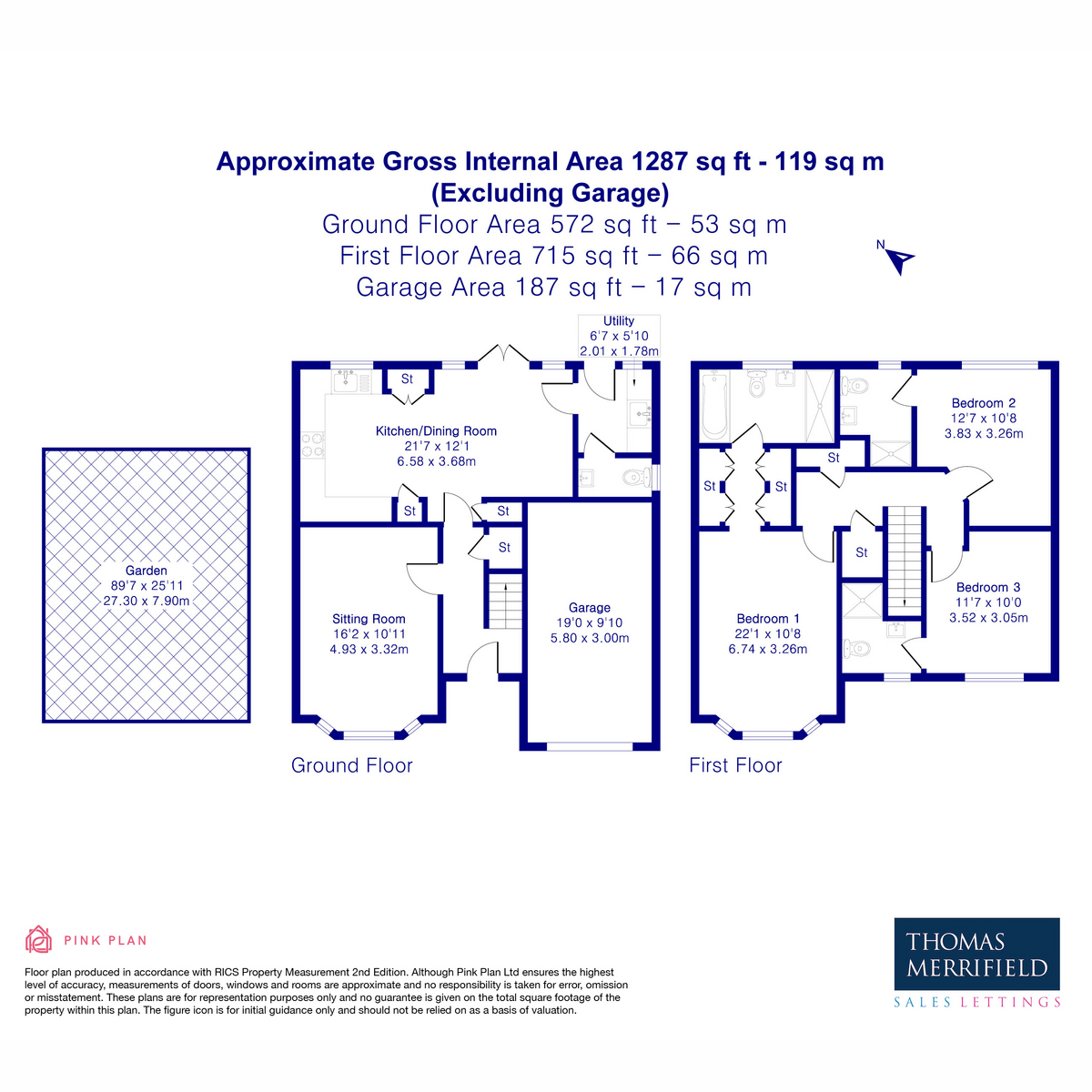 51, Mitchell Way, Milton floorplan