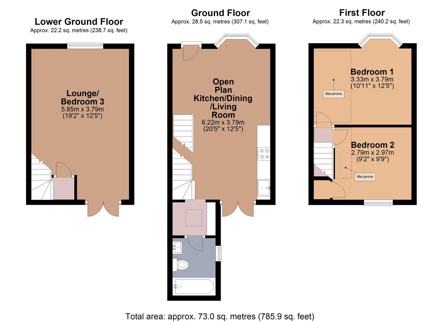 Castle Street, Brighton floorplan