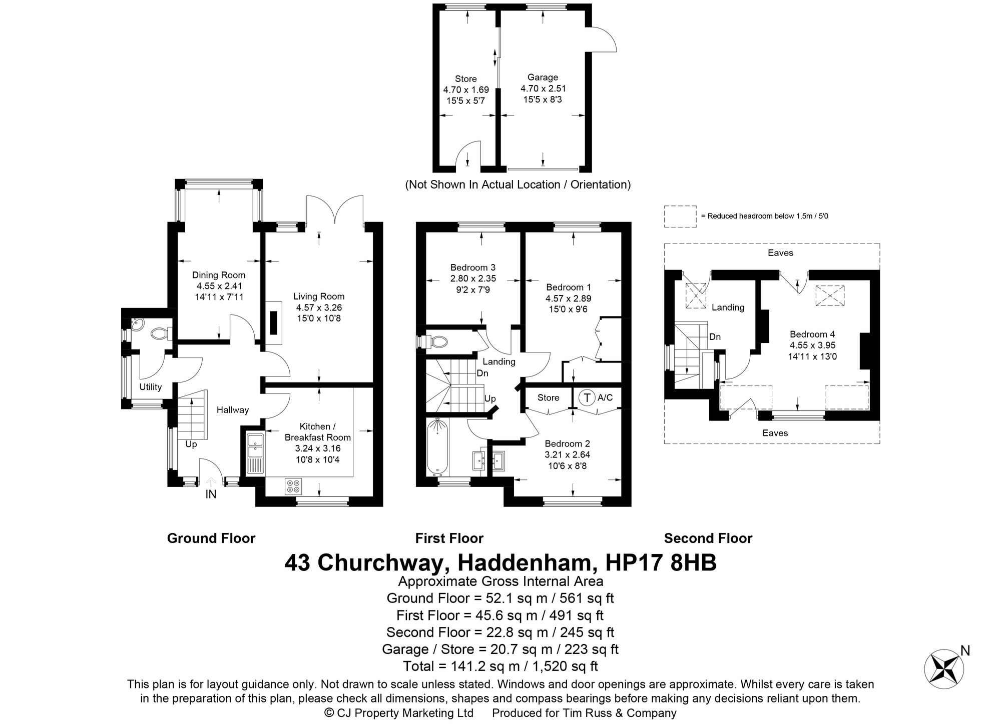 43 Churchway, Aylesbury floorplan