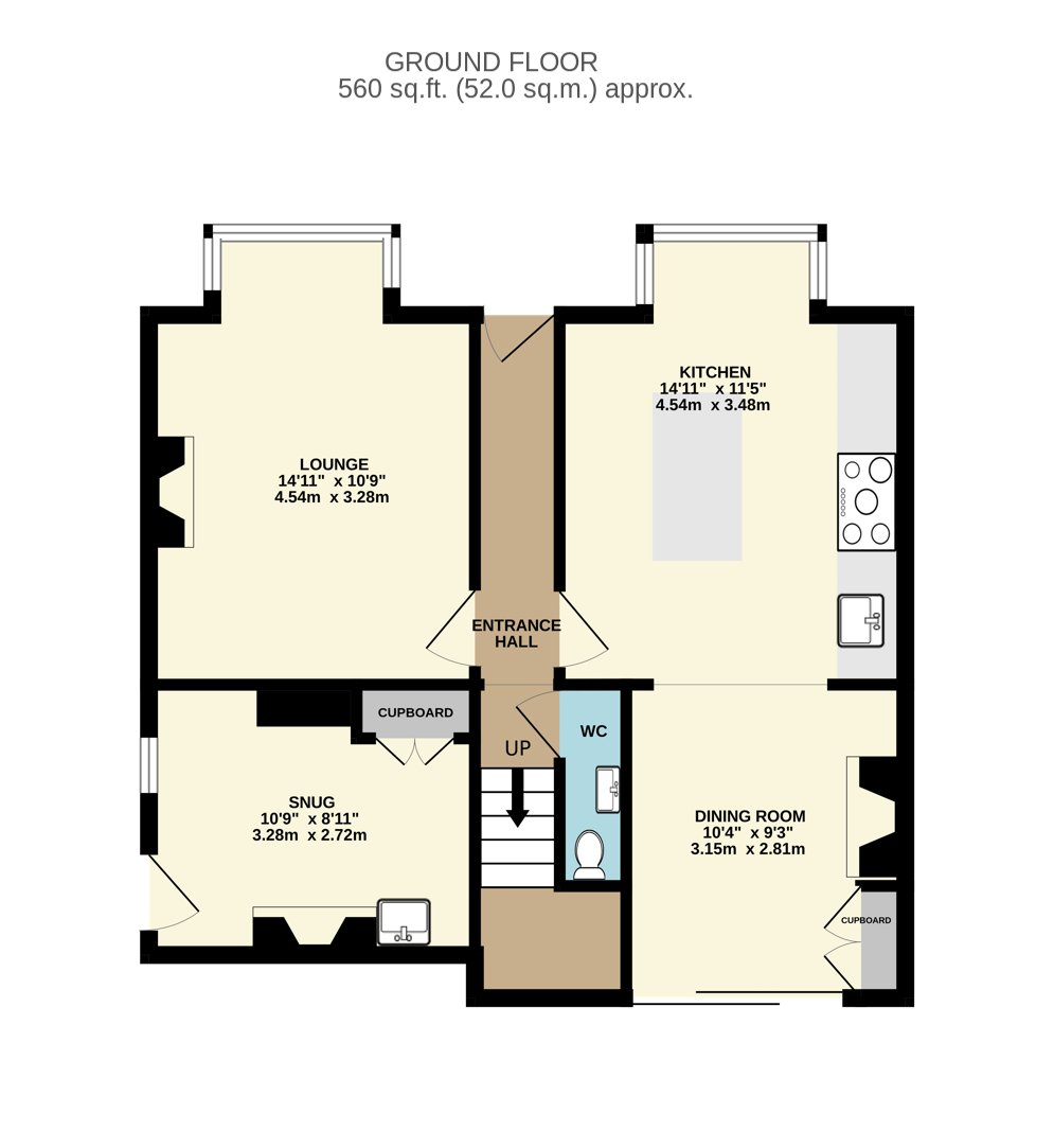 46, Chapel Street, Rotherham floorplan