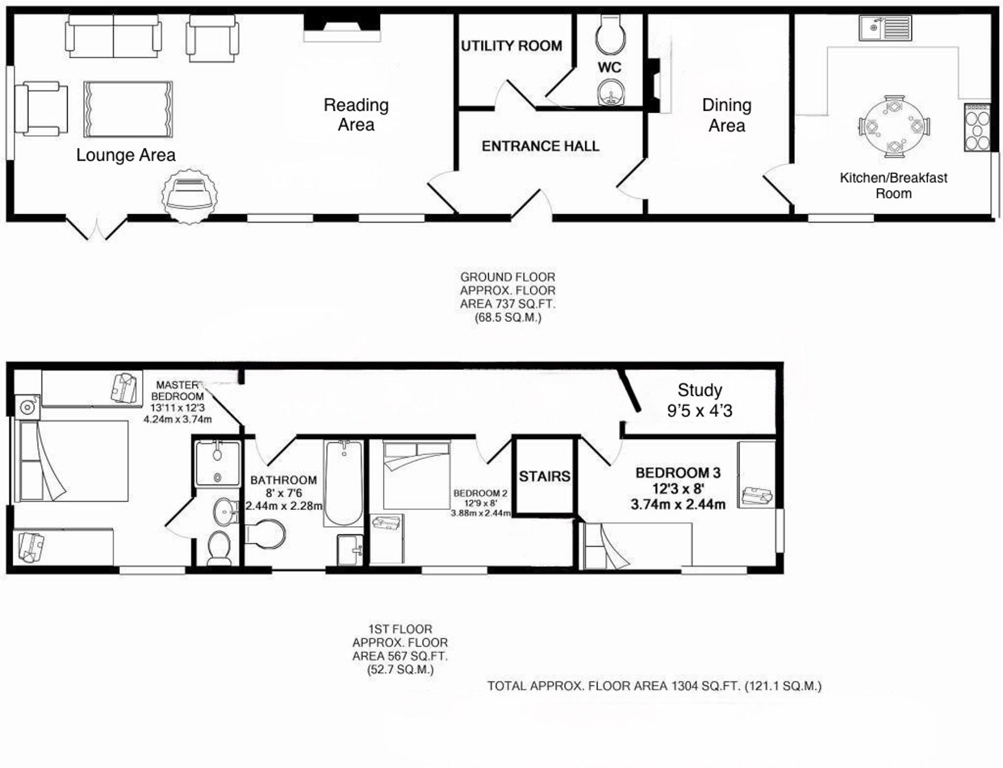 39 Hawkes Mill Lane, Coventry floorplan