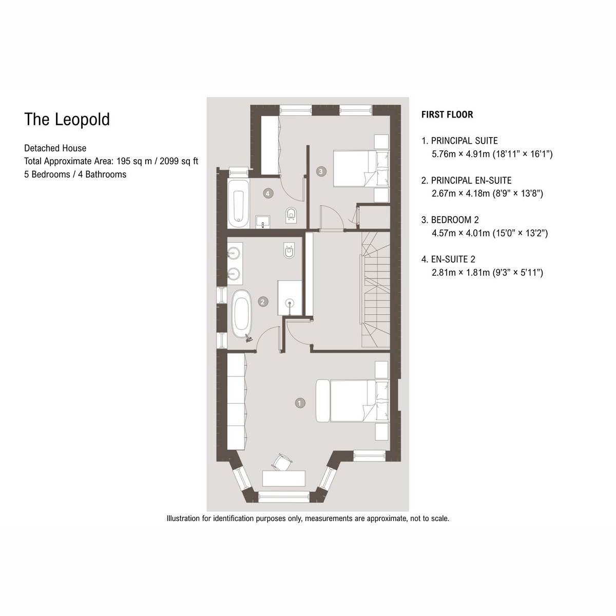 123, Leopold Road, London floorplan