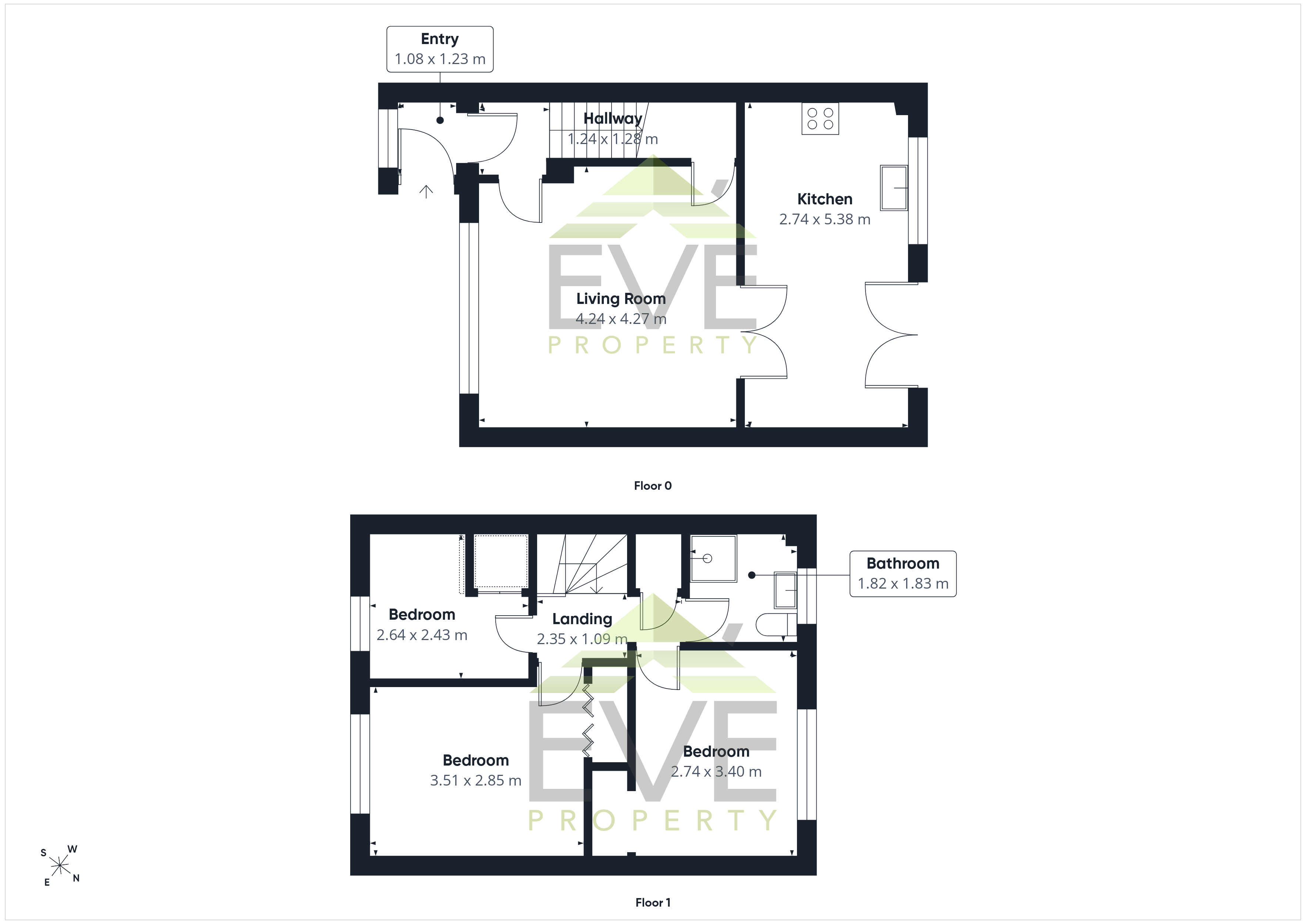 57, Cloverleaf Path, West Dunbartonshire floorplan