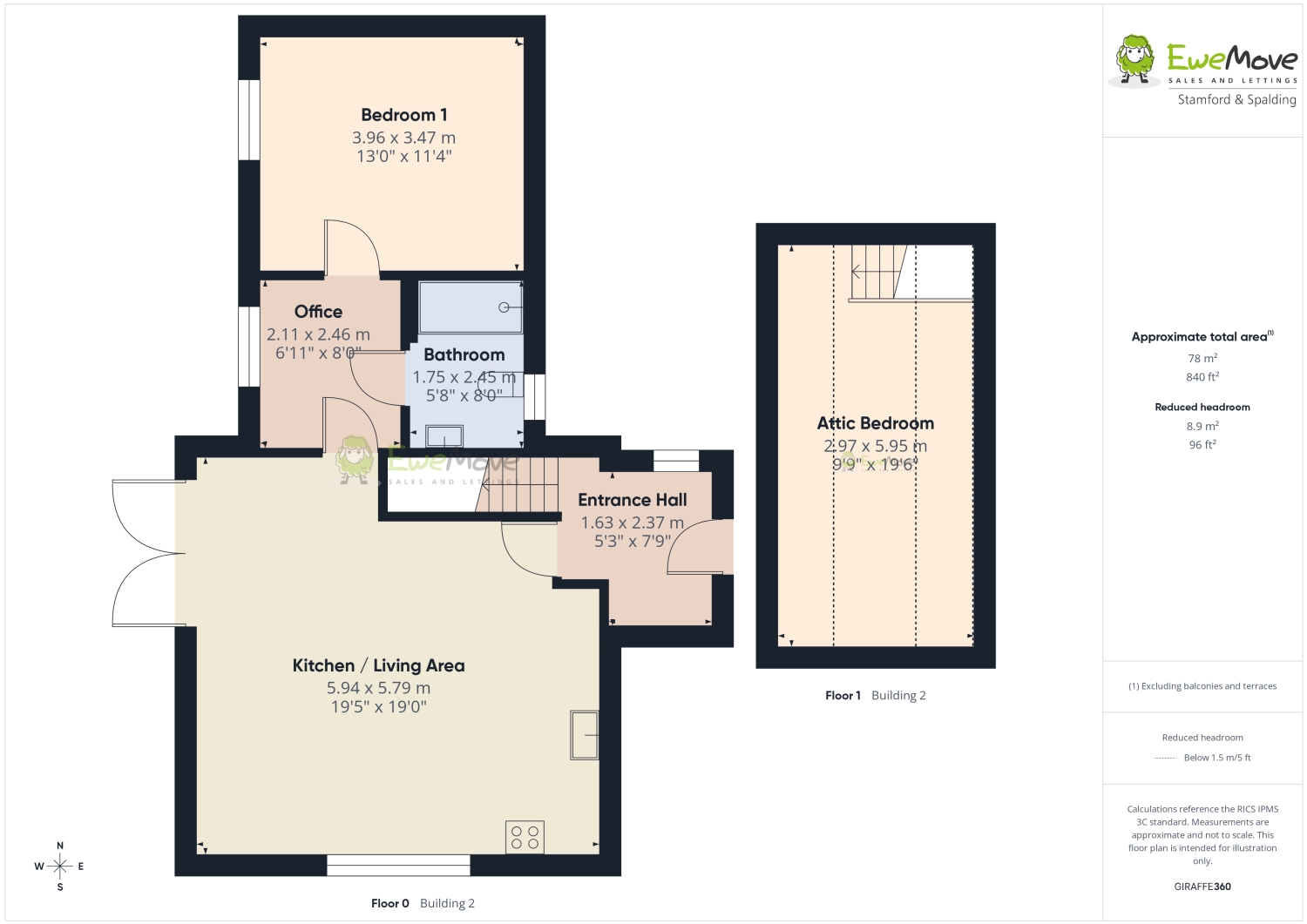 55, Spalding Road, Bourne floorplan