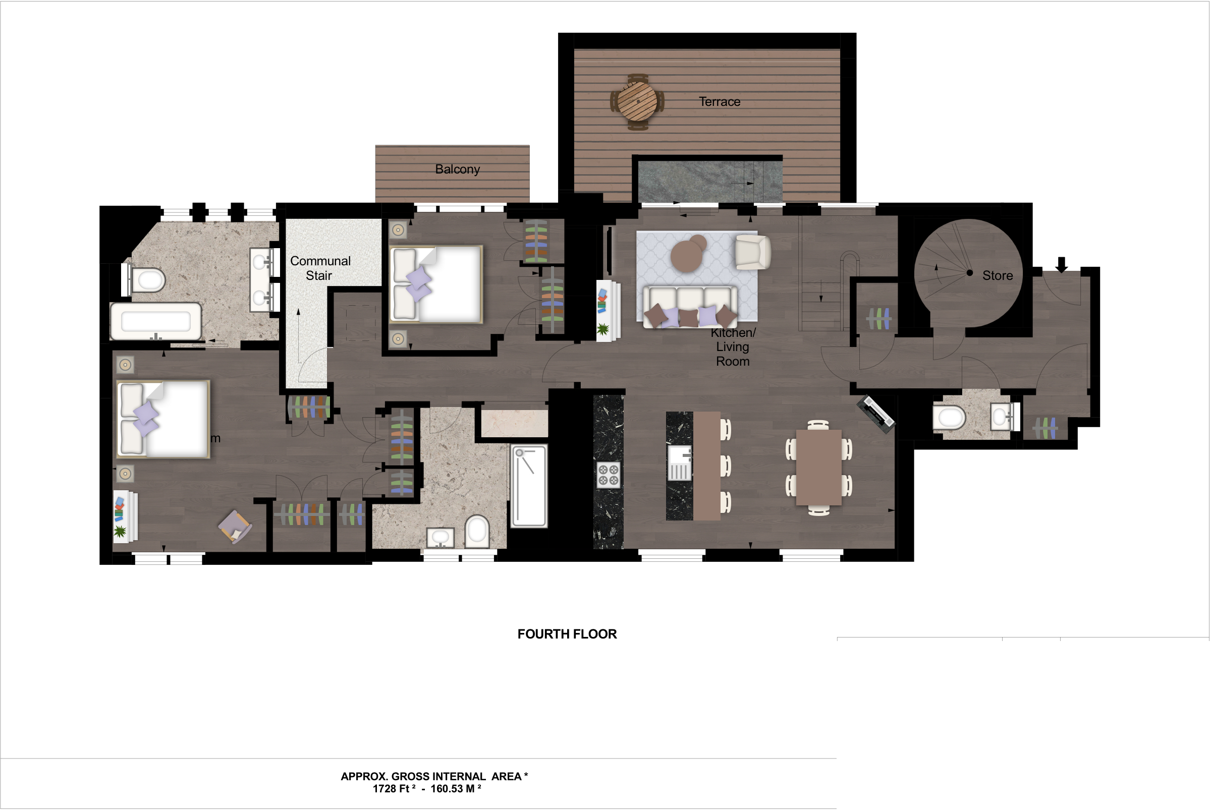 4.03, 65, Duke Street, Mayfair floorplan